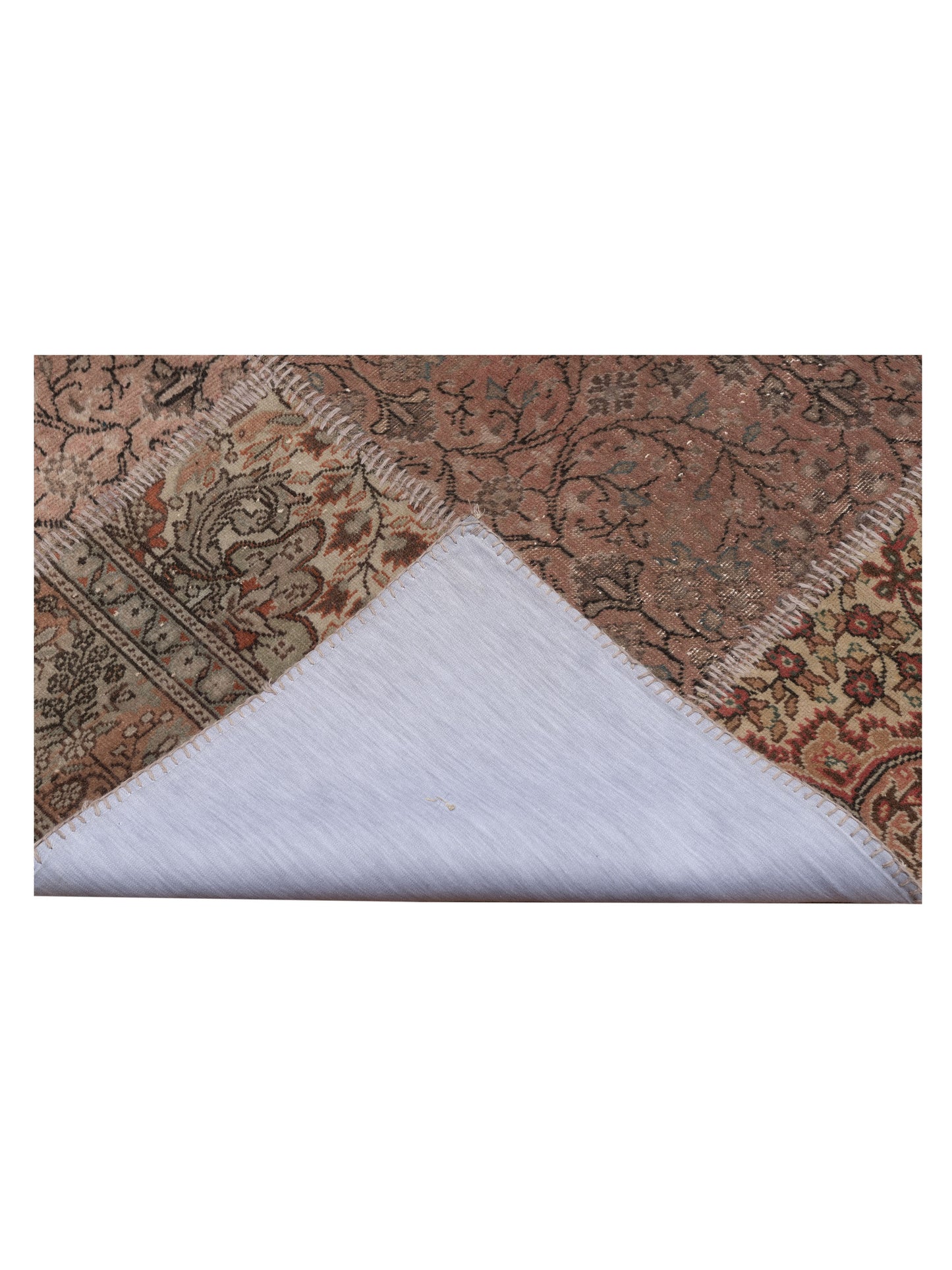 Turkish Vestige Patchwork 109008 Multi 9.11x13.1 Hand Knotted Rug