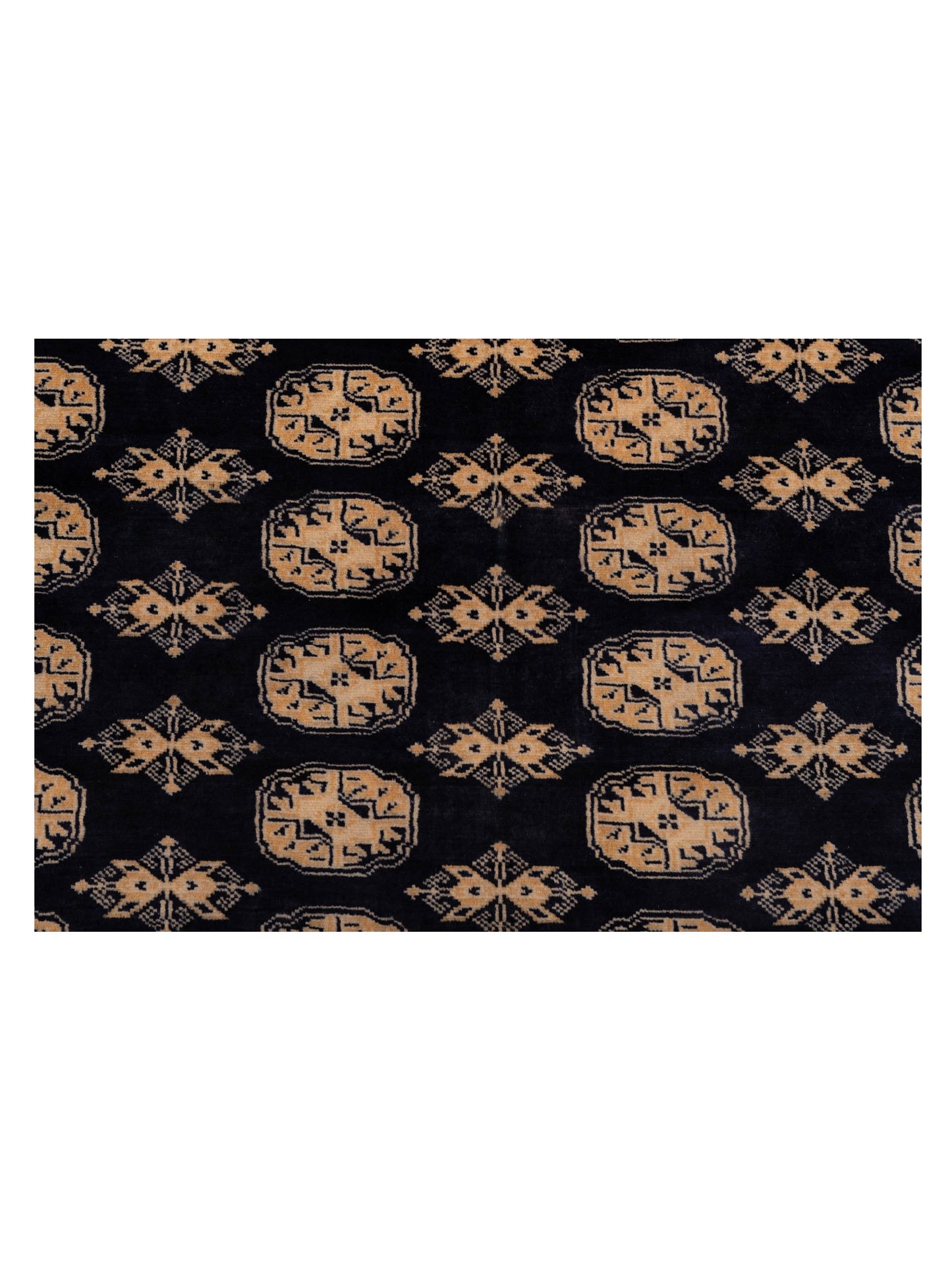 Bokhara 147925 Black Black 8.2x10.1 Hand Knotted Rug