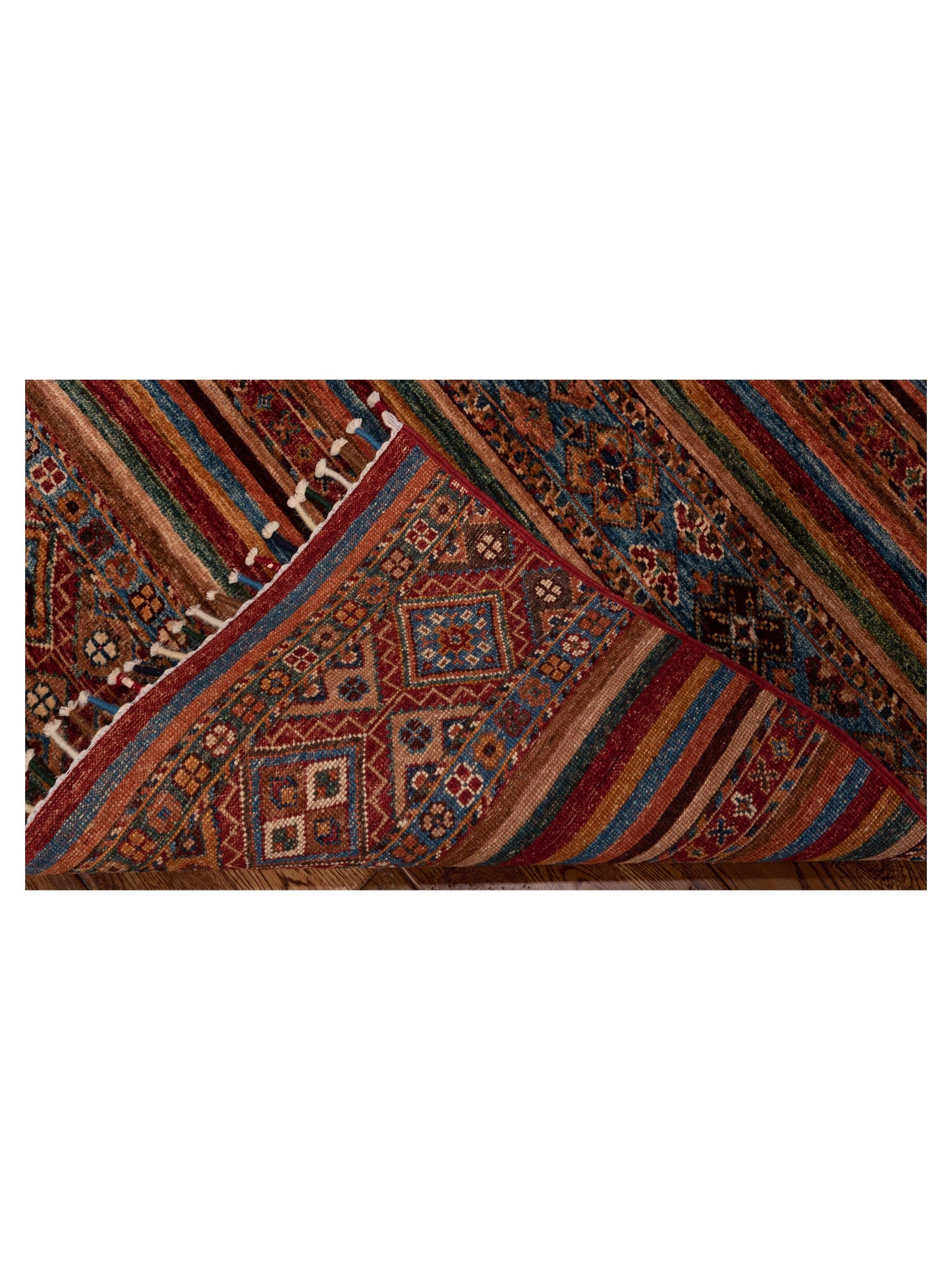 Khorjin 149142 Multi Multi 2.10x4.3 Hand Knotted Rug