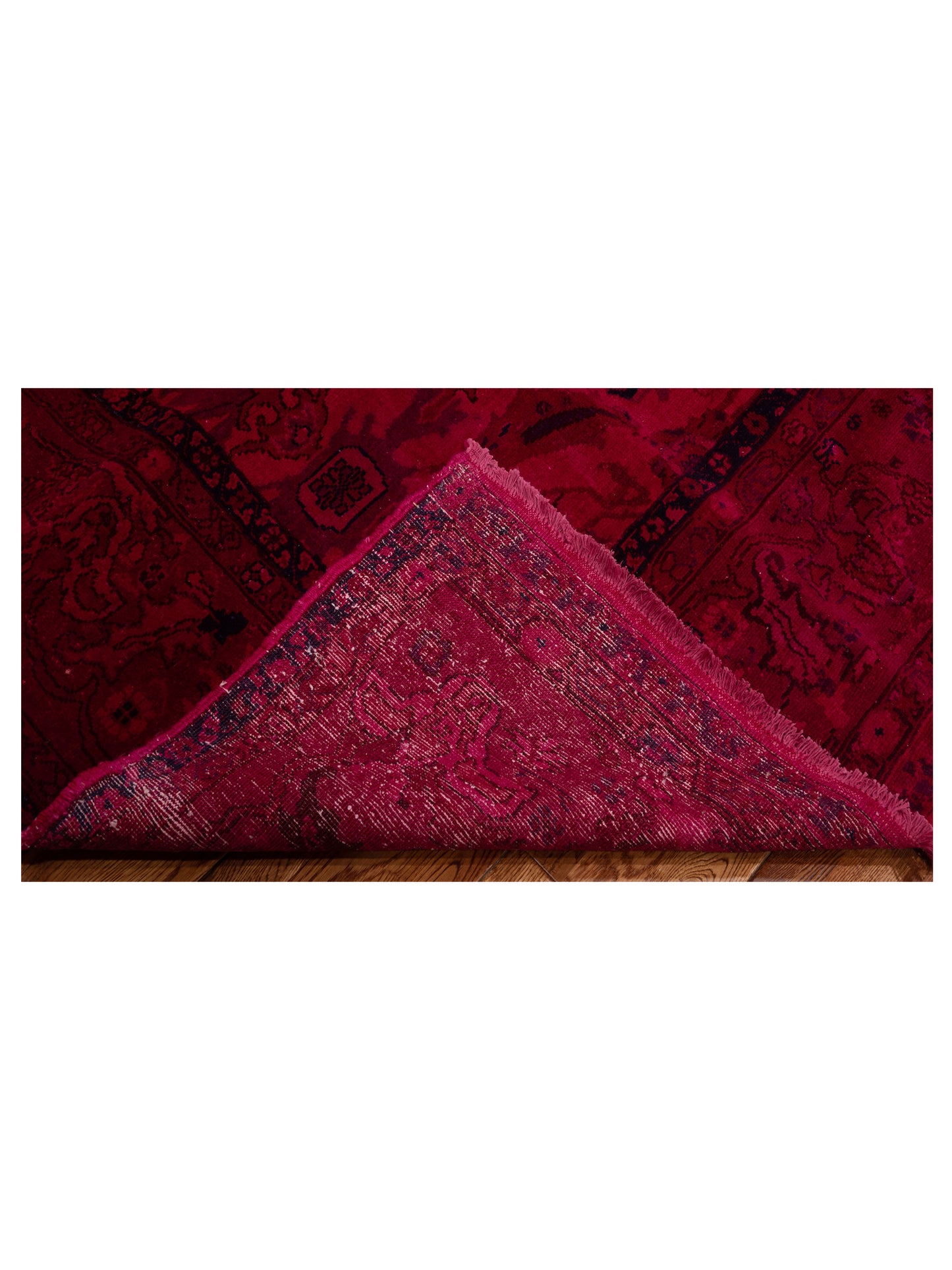Vintage 79900 Pink Pink 9x12.1 Hand Knotted Rug