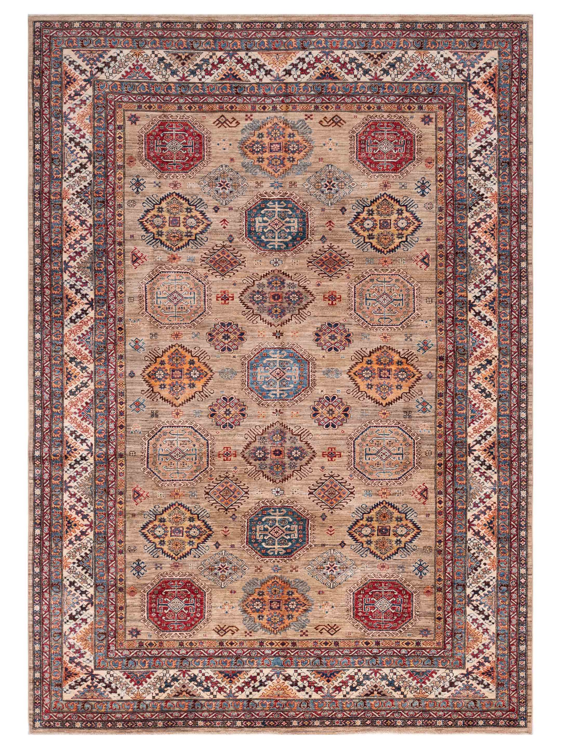 Nomad Super Kazak  Beige Ivory 