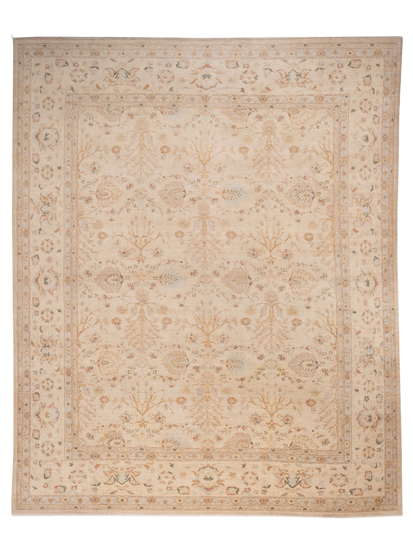 Anadol Angora Oushak  Ivory Ivory Traditional