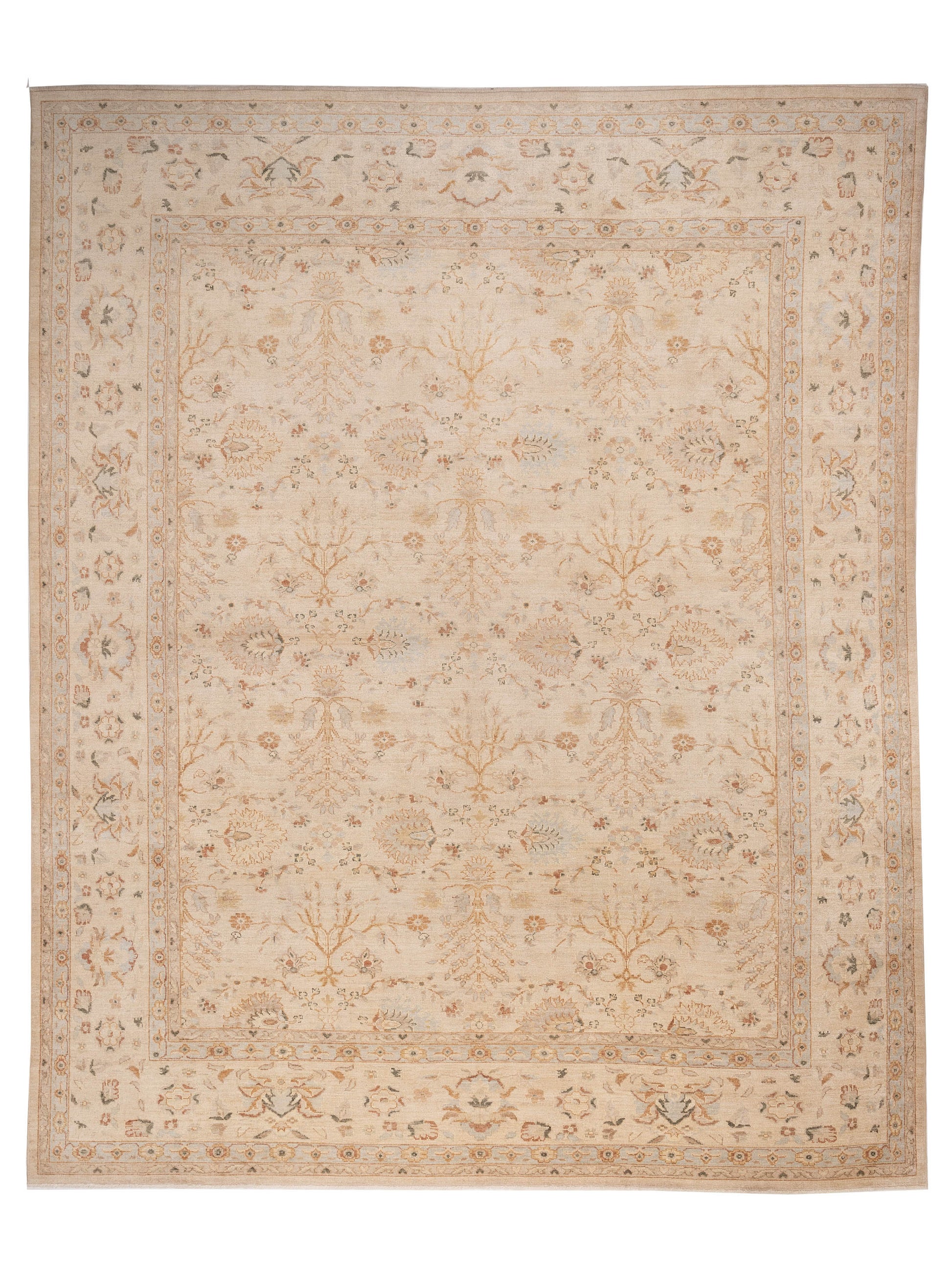 Anadol Angora Oushak  Ivory Ivory Traditional