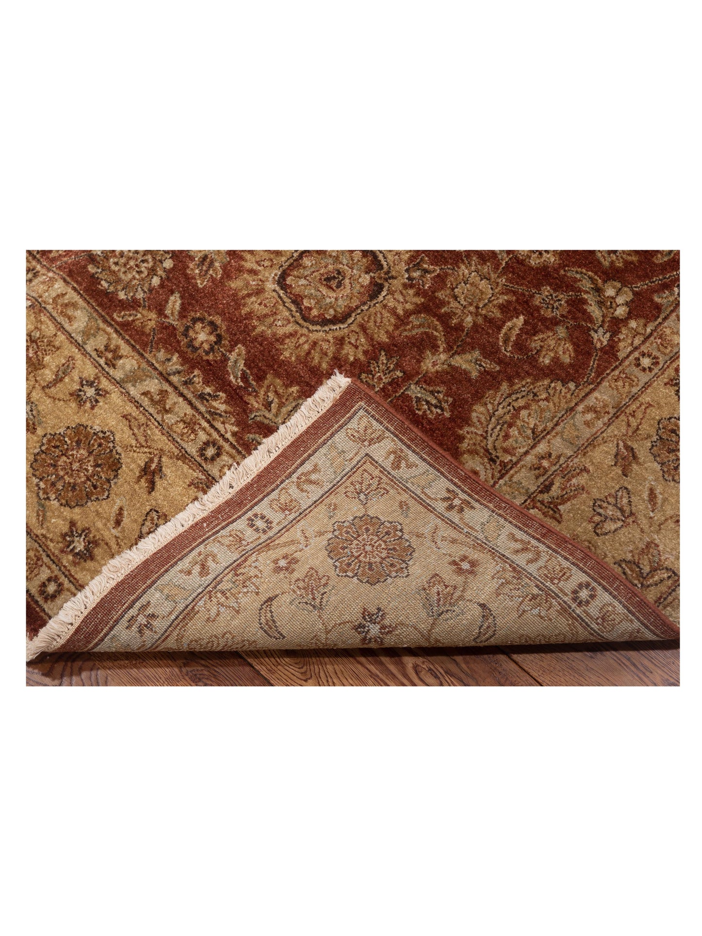 Royal 115026 Rust Gold 6.3x9.1 Hand Knotted Rug