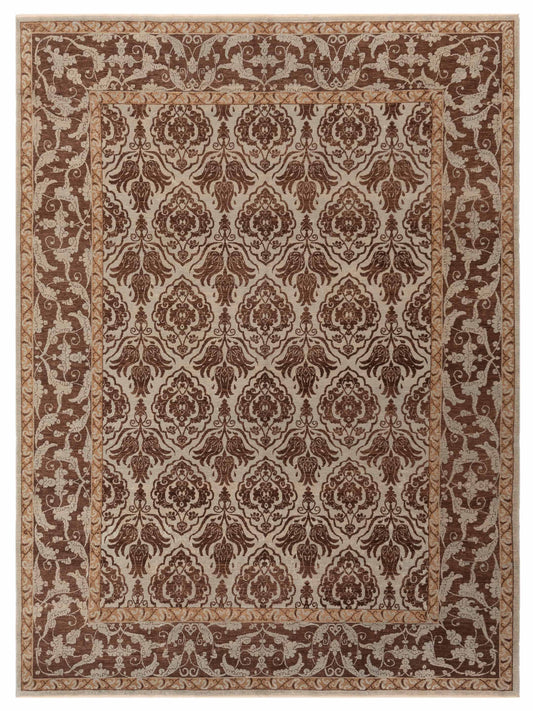 Pasha Defne  Ice Blue Brown Transitional
