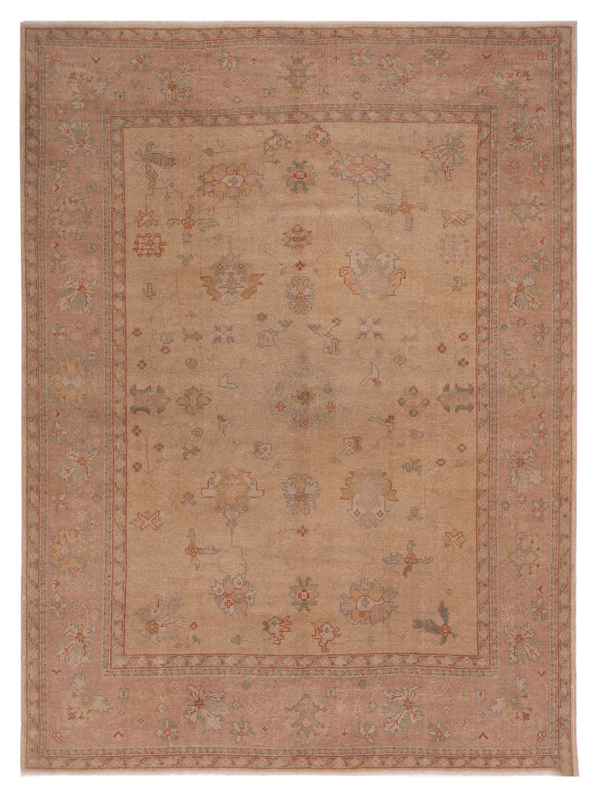 Pasha Anadol Oushak  Cream Pink Transitional