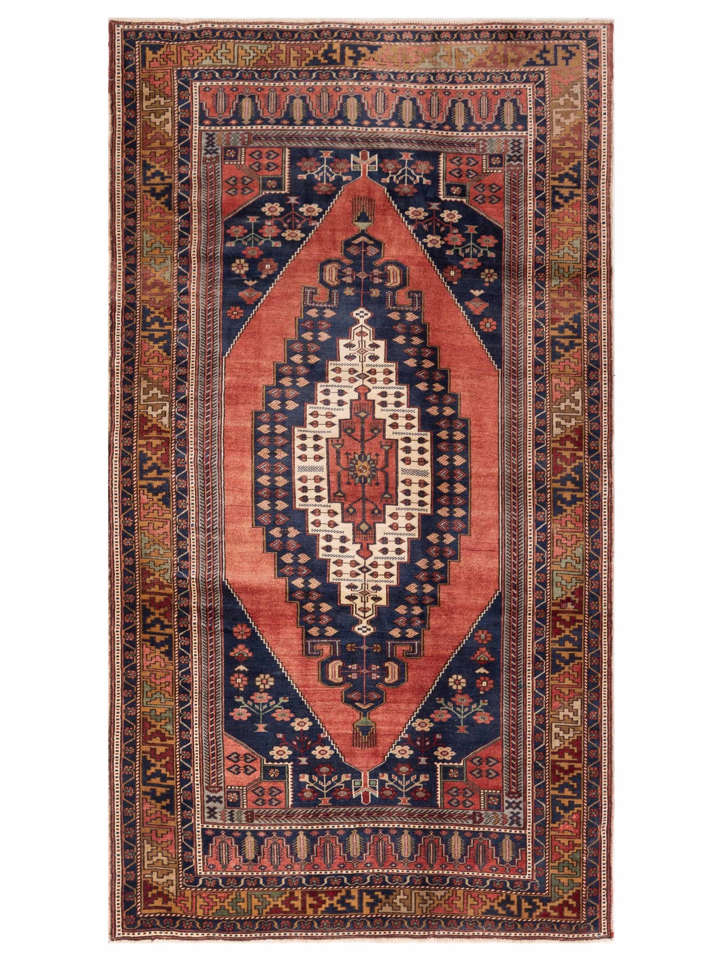 Pasha Old Anatolian  Rust Brown Transitional