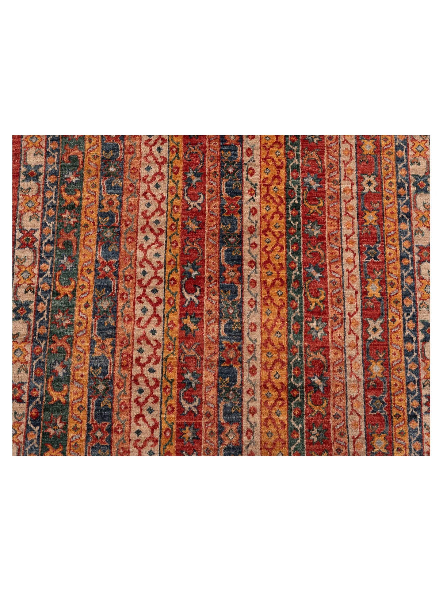Shawl 148867 Multi Multi 4.1x5.11 Hand Knotted Rug