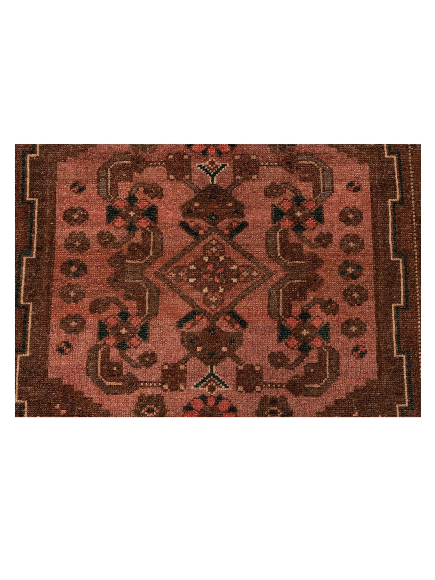 Persian 147335 Brown Brown 4.2x7.2 Hand Knotted Rug