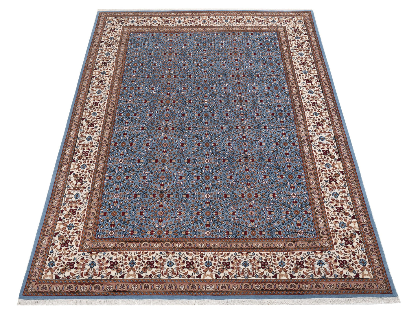 Kayseri 153006 Blue Ivory 10x13.5 Hand Knotted Rug