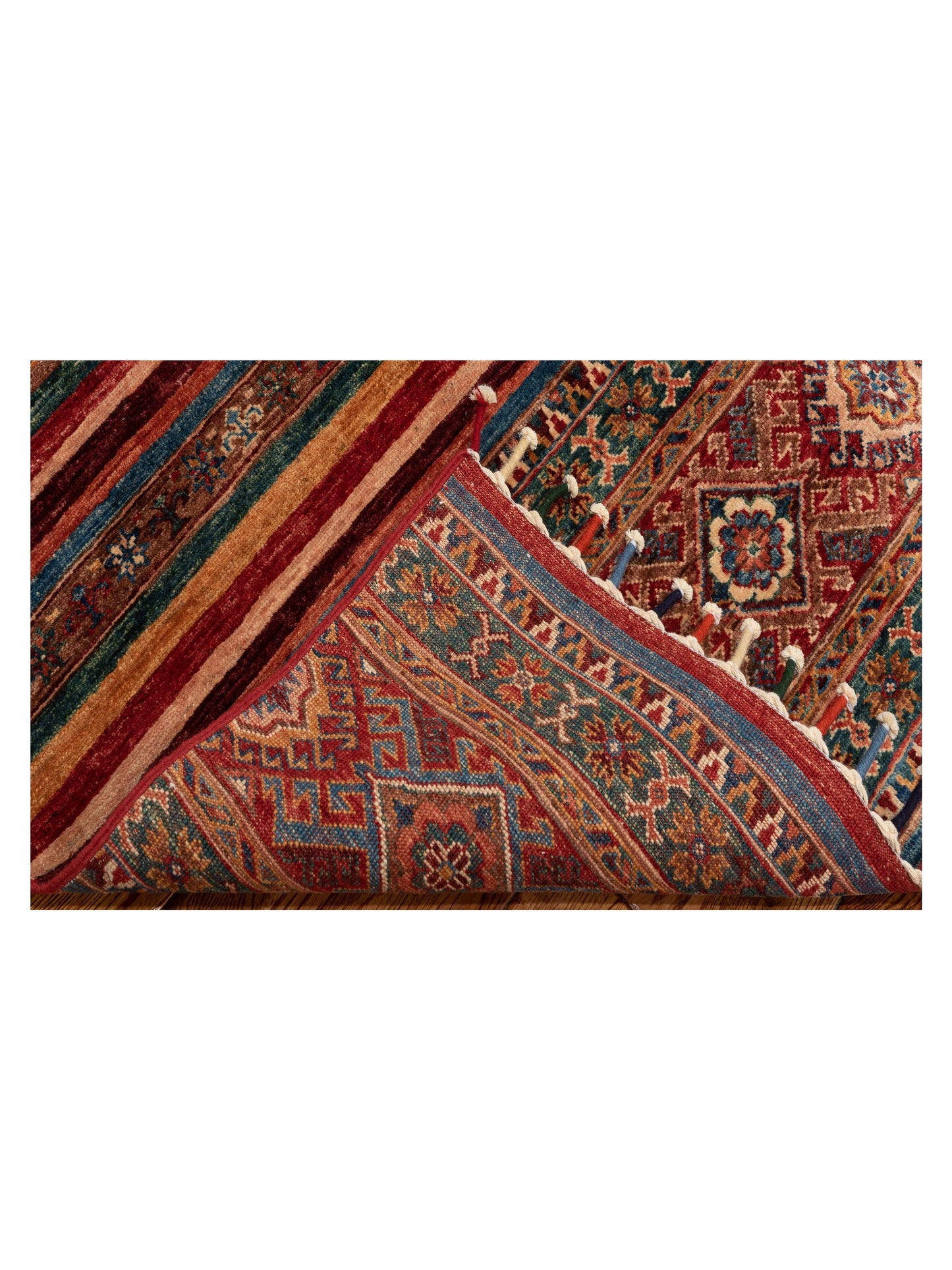 Khorjin 149064 Multi Multi 4.1x6 Hand Knotted Rug