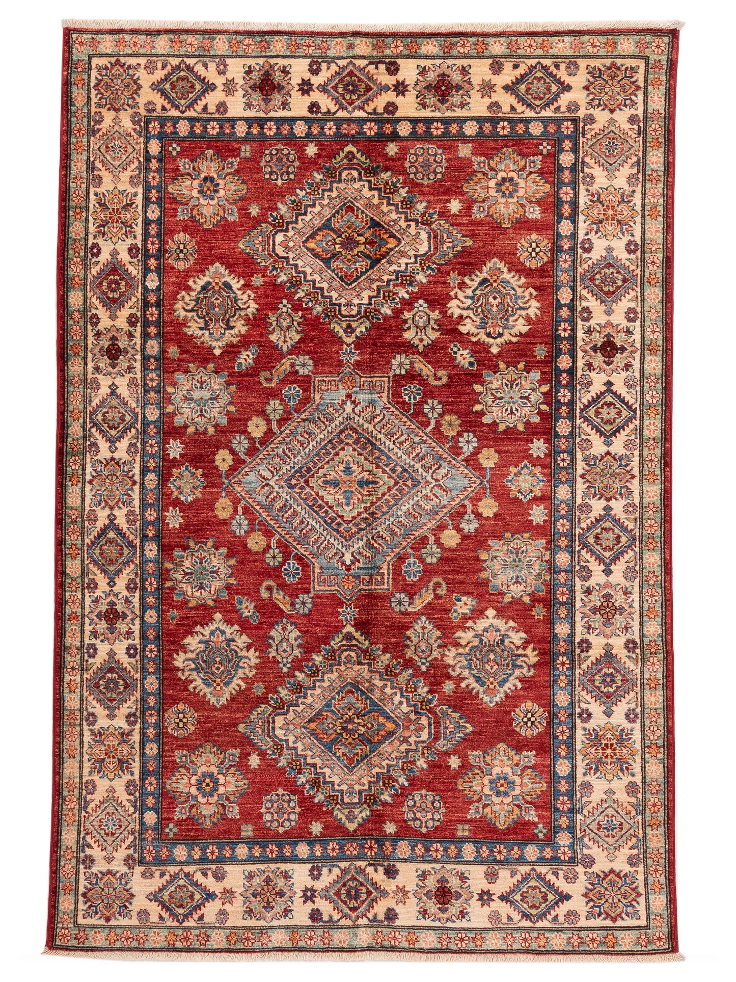 Nomad Super Kazak  Red Ivory Tribal