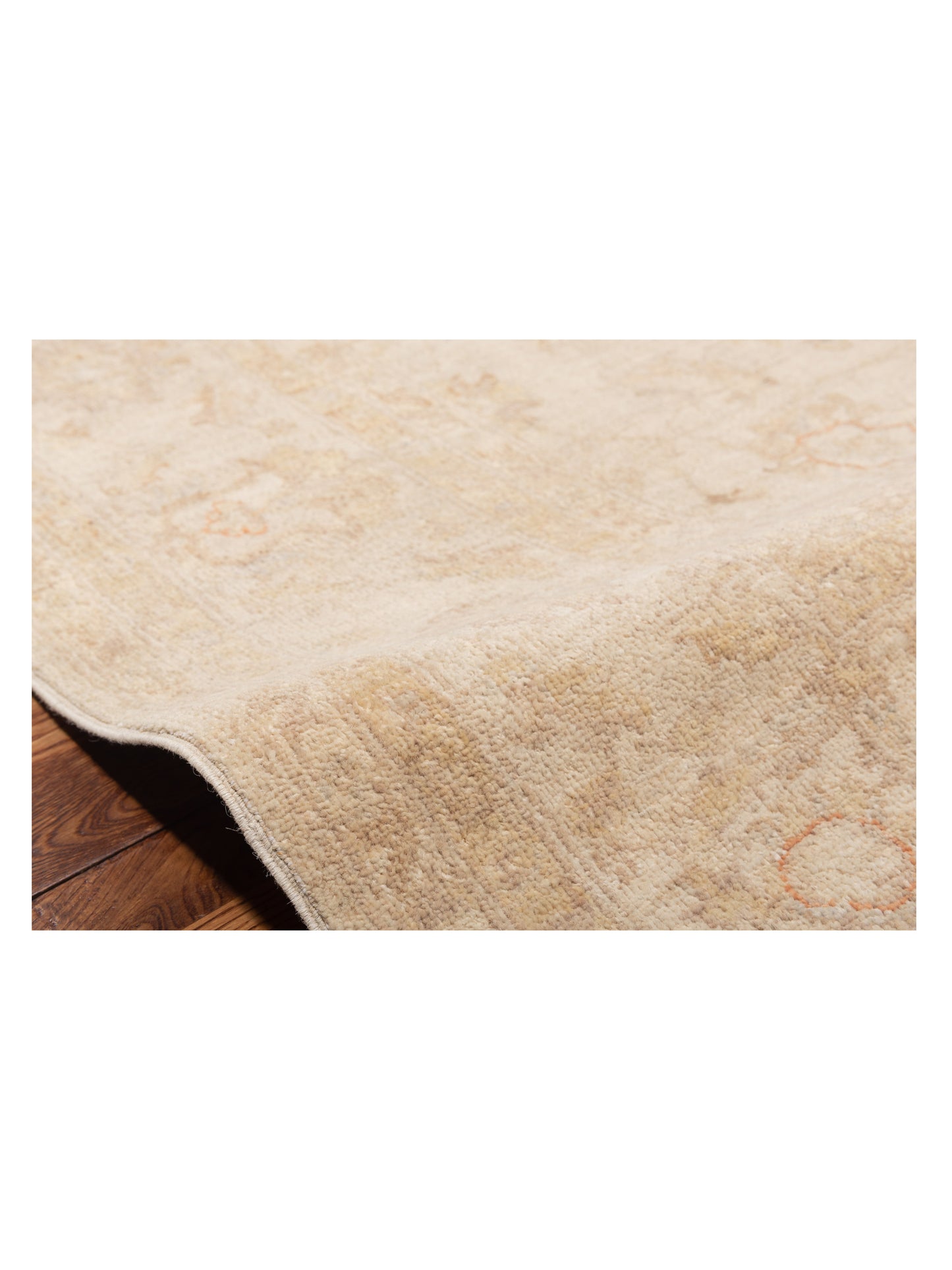 Sultan 119991 Ivory Ivory 6.1x8.1 Hand Knotted Rug