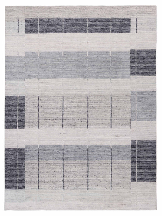 Rajpur Aurore  Gray Blue Contemporary