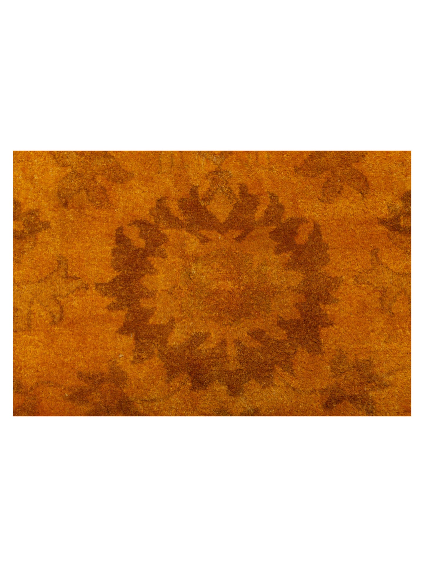 Vintage 86688 Yellow 6.2x8.10 Hand Knotted Rug