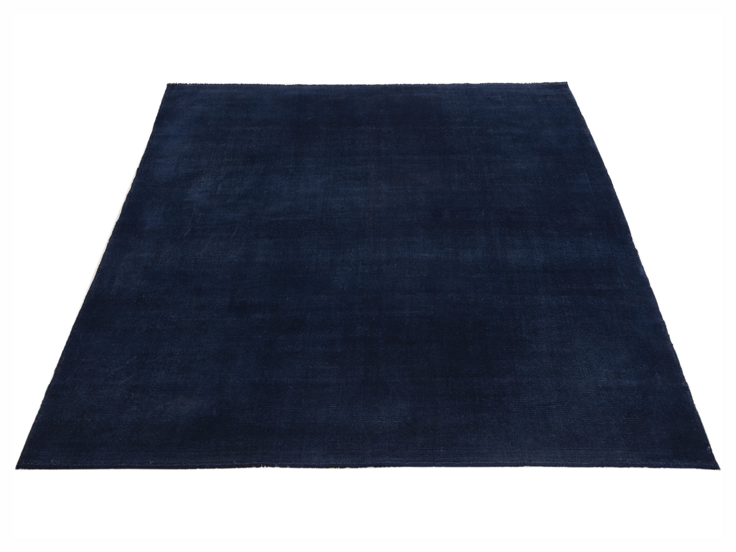Vintage 110488 Green 8.3x9.8 Hand Knotted Rug