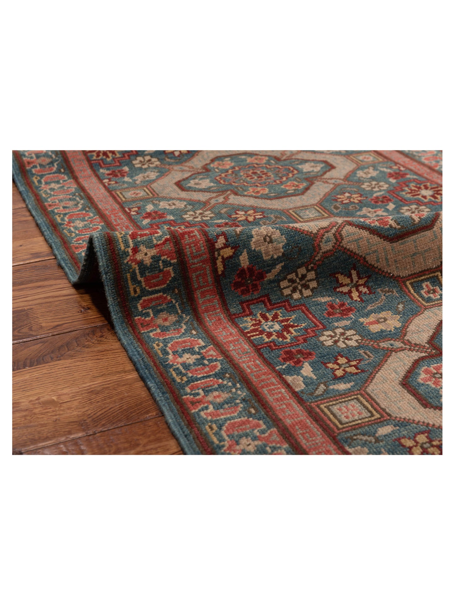 Antique Loom 98180 Blue 2.8x7.11 Hand Knotted Rug
