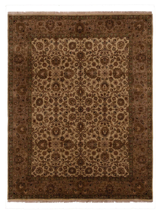 Rajpur Crown  Ivory Brown Transitional
