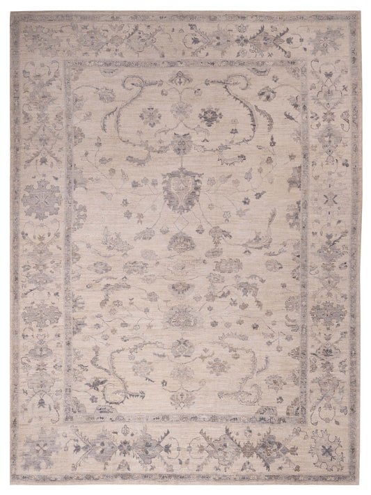 Anadol Angora Oushak  Ivory Ivory Traditional