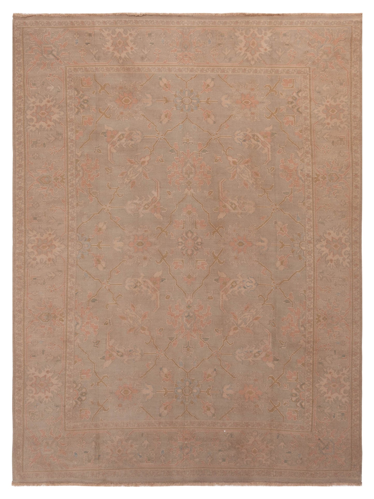 Pasha Transilvanian Kilim  Light Brown Light Brown Transitional
