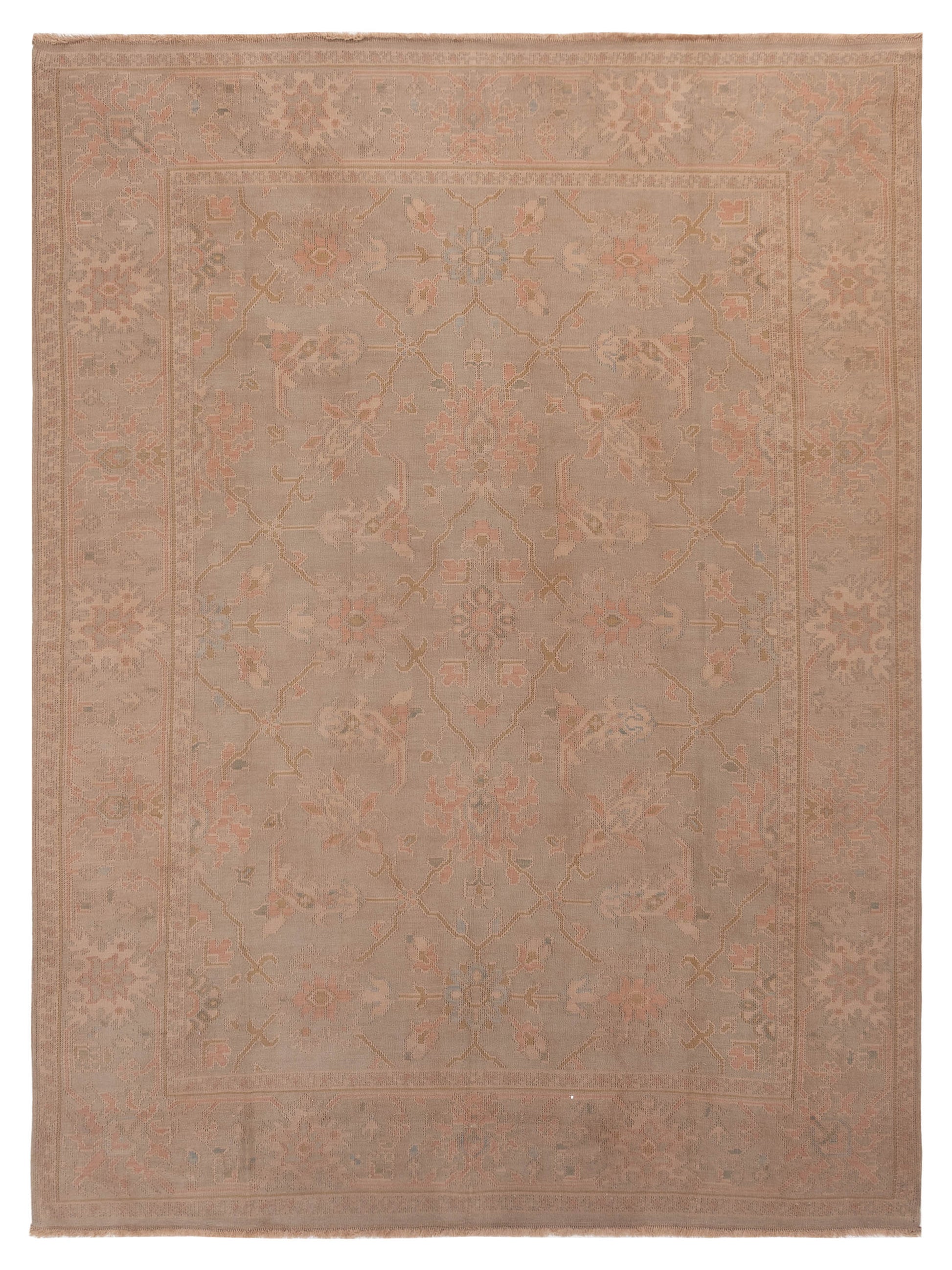 Pasha Transilvanian Kilim  Light Brown Light Brown Transitional
