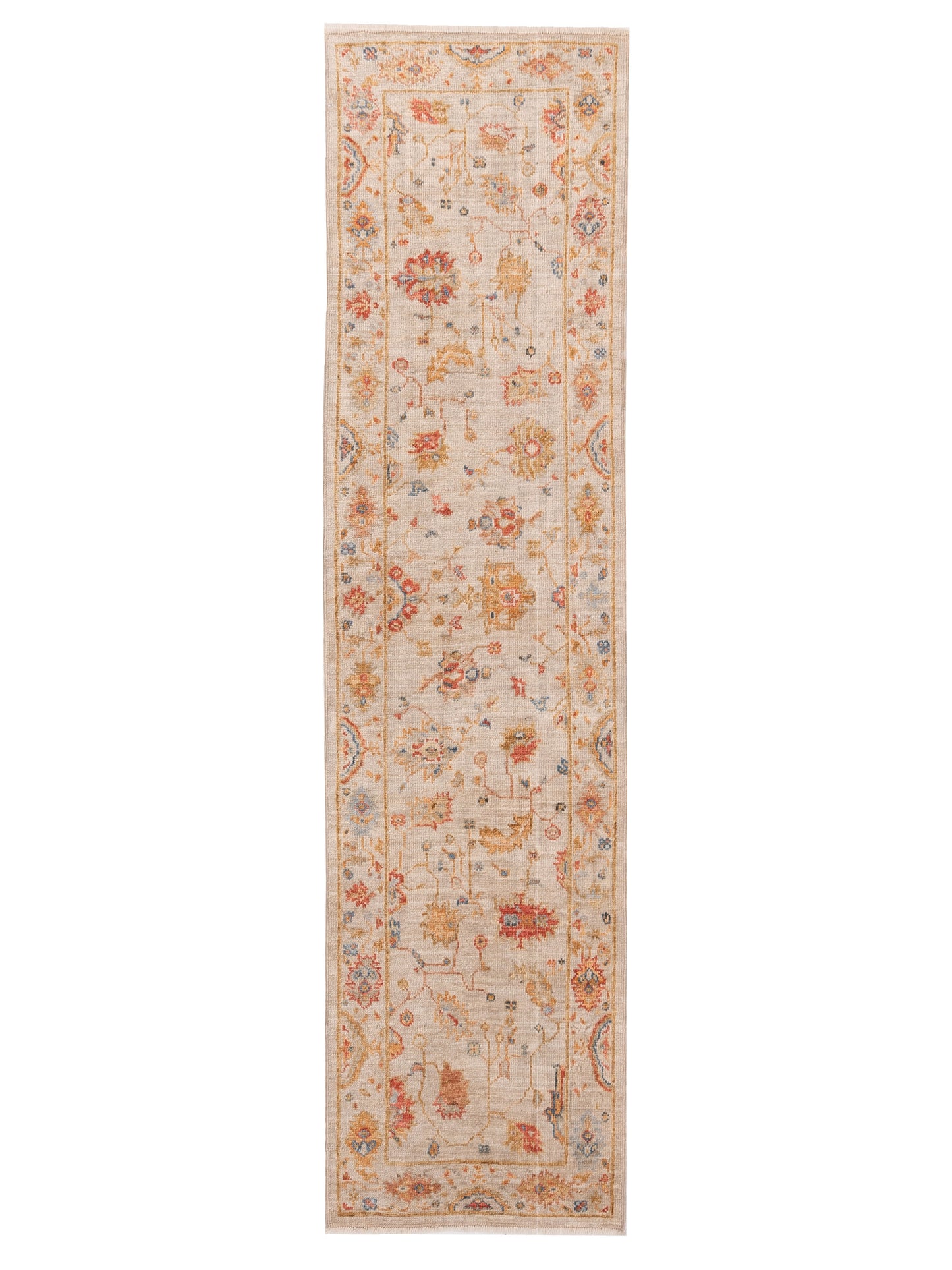 Anadol Angora Oushak  Ivory Ivory Traditional