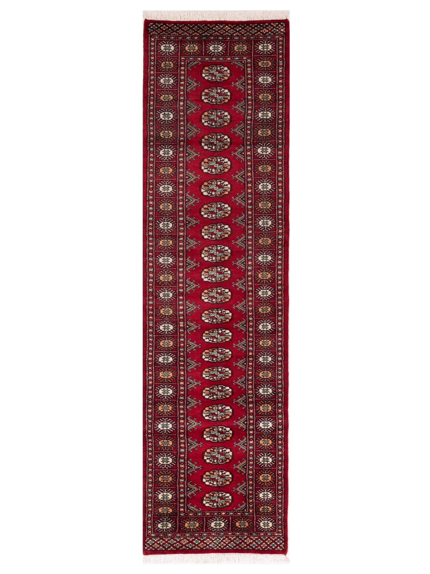 Nomad Bokhara  Red Red Traditional