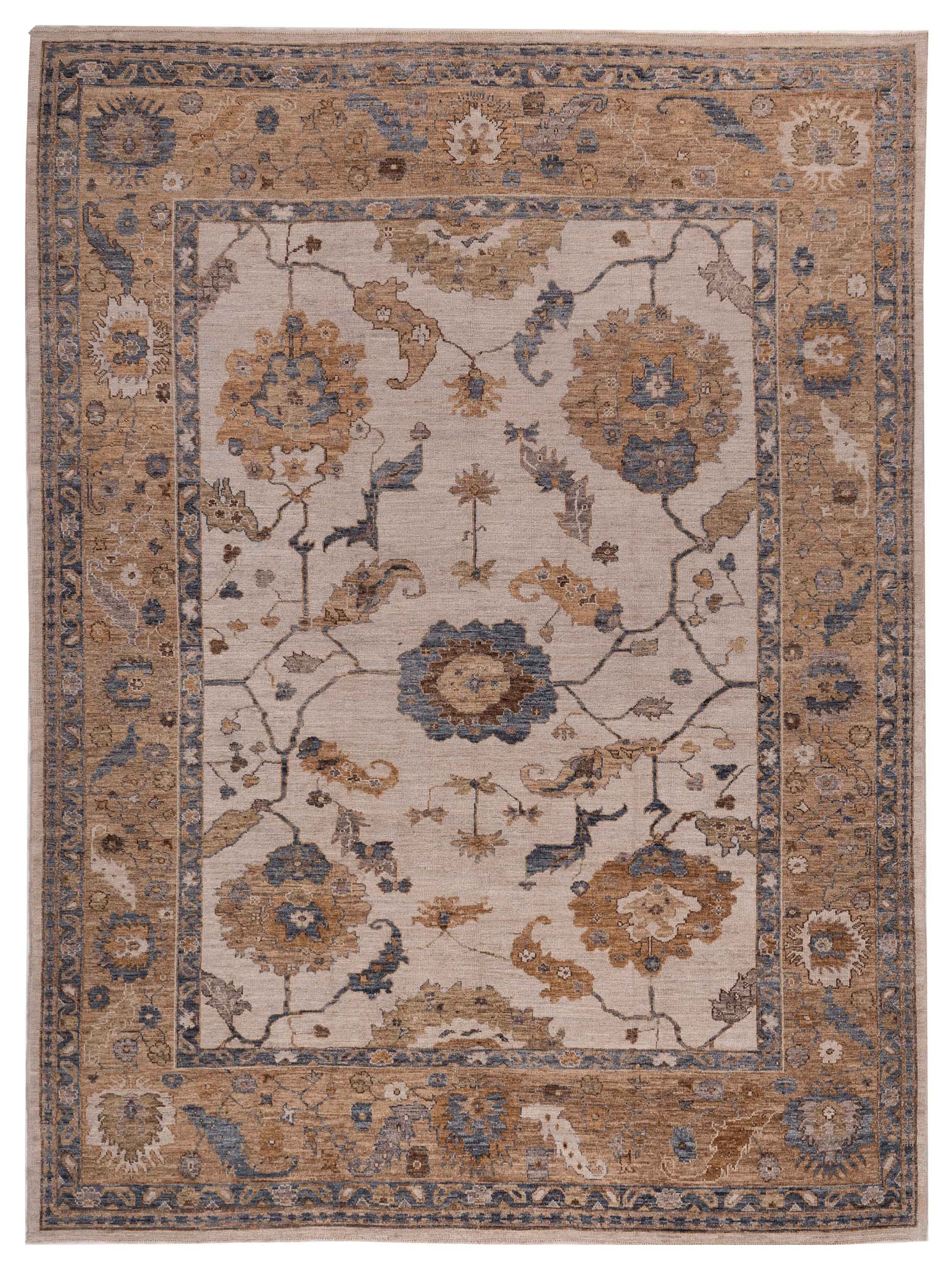 Anadol Angora Oushak  Gold Gold Traditional