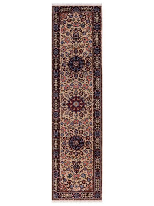 Rajpur Crown  Ivory Black Traditional
