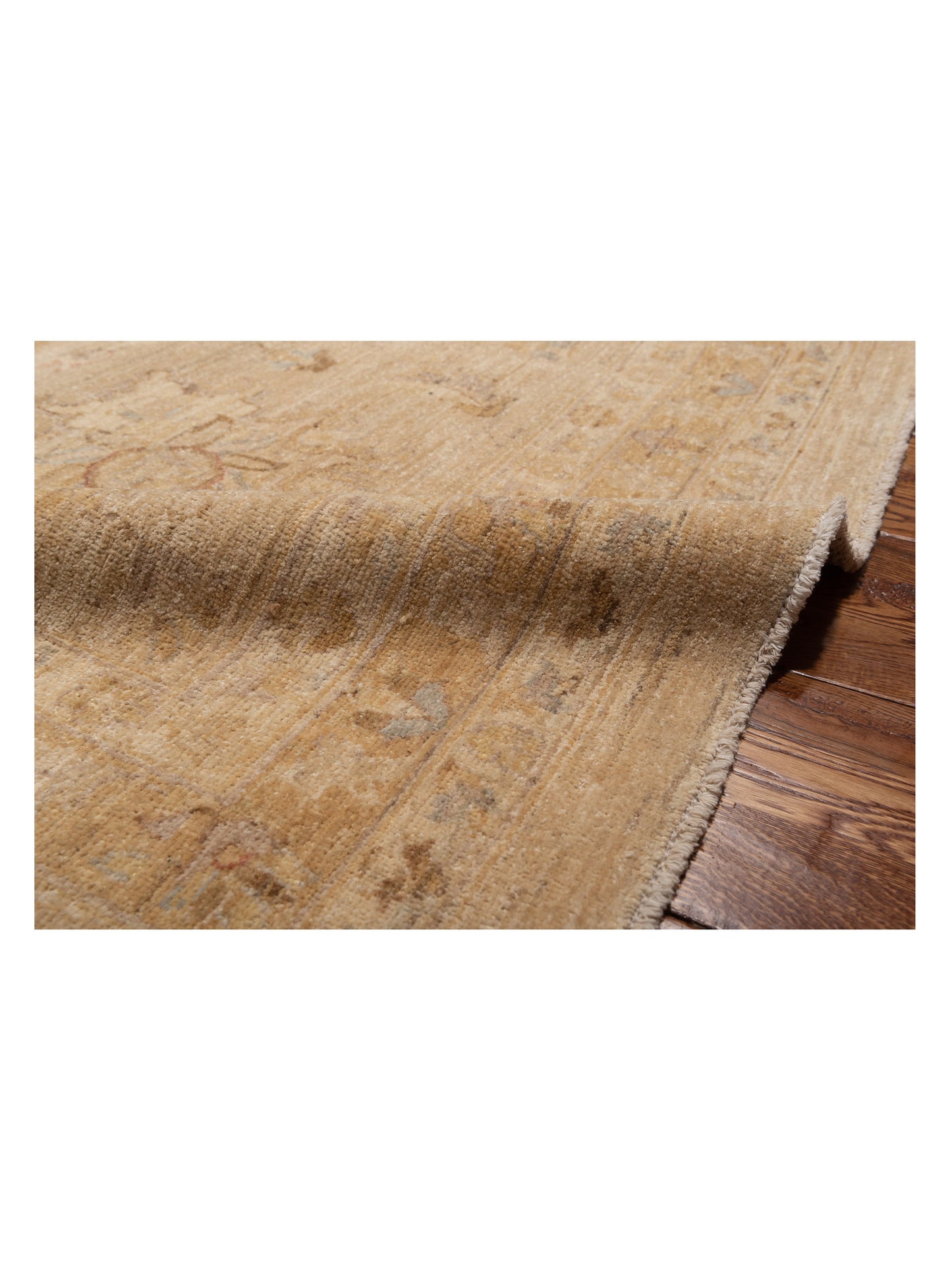 Sultan 113626 Ivory Gold 18.6x28.3 Hand Knotted Rug