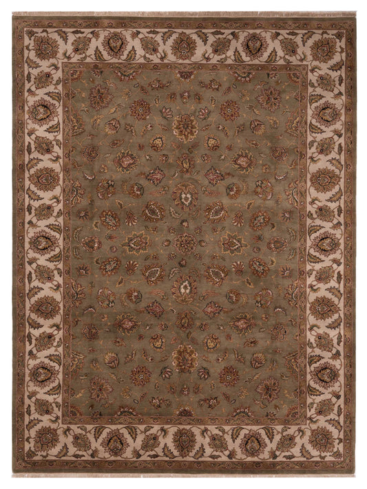 Rajpur Jahan  Green Ivory Traditional