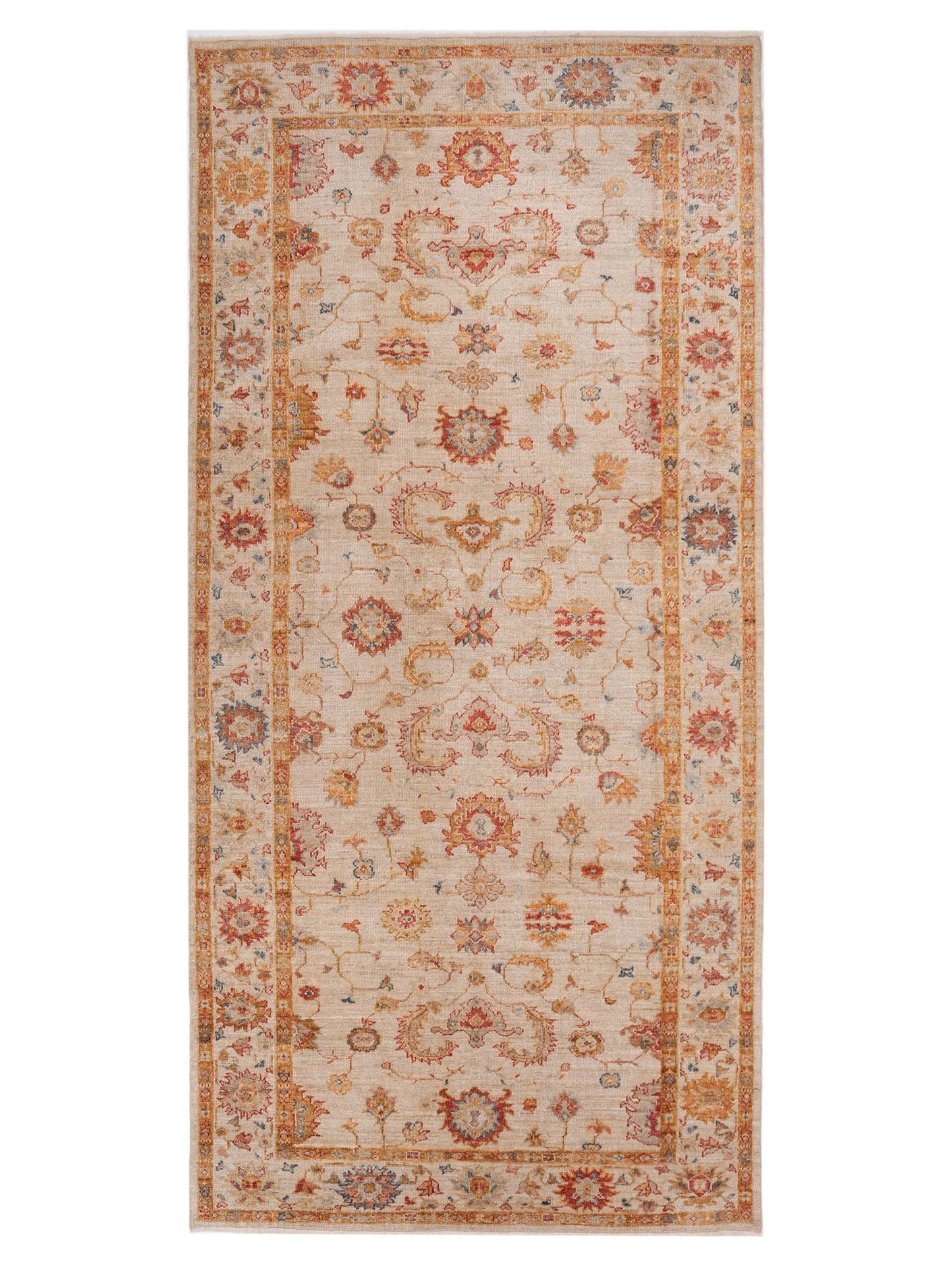 Anadol Angora Oushak  Ivory Ivory Traditional