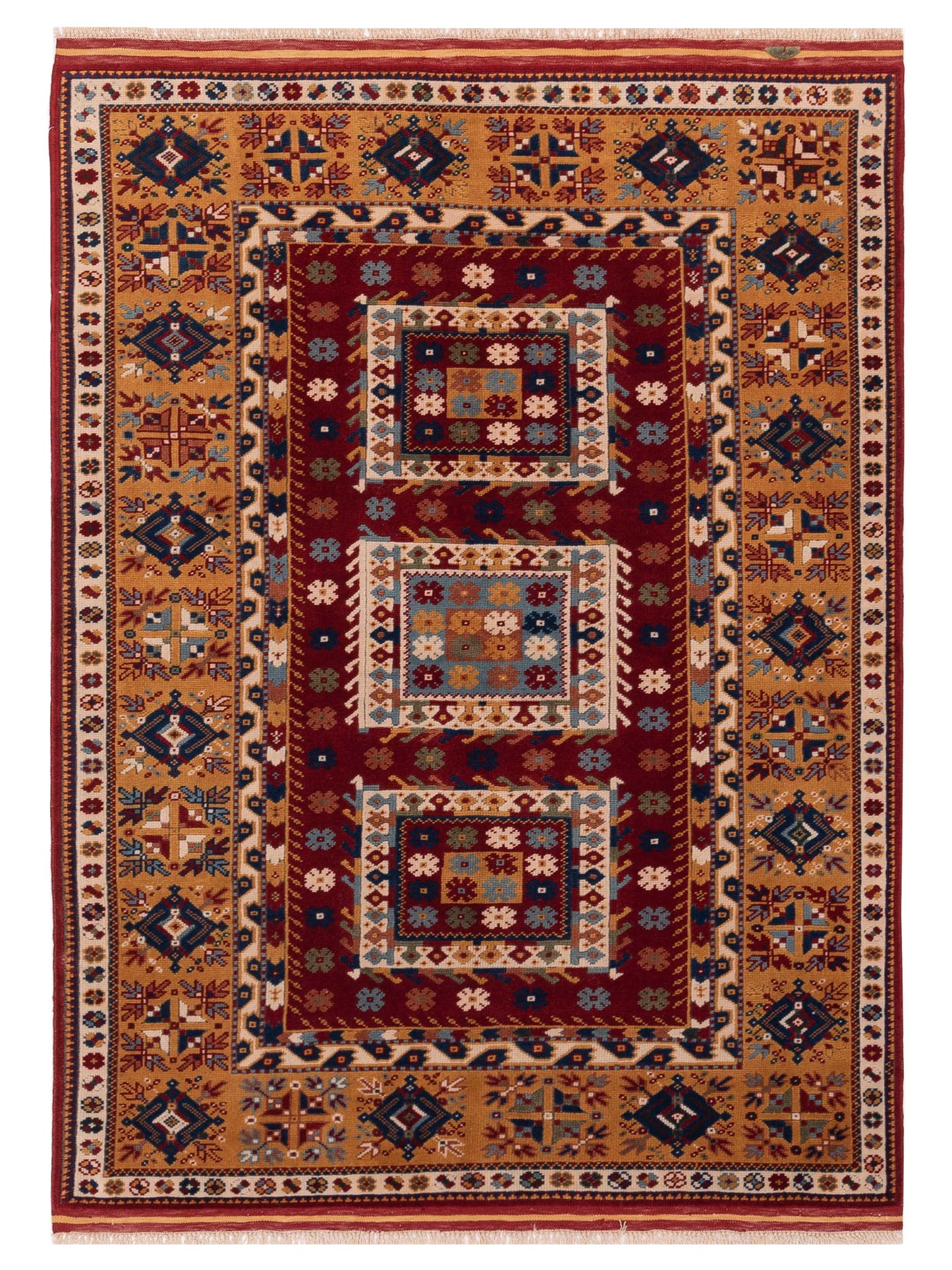 Pasha Turkish Shirwan  Red Gold Traditional