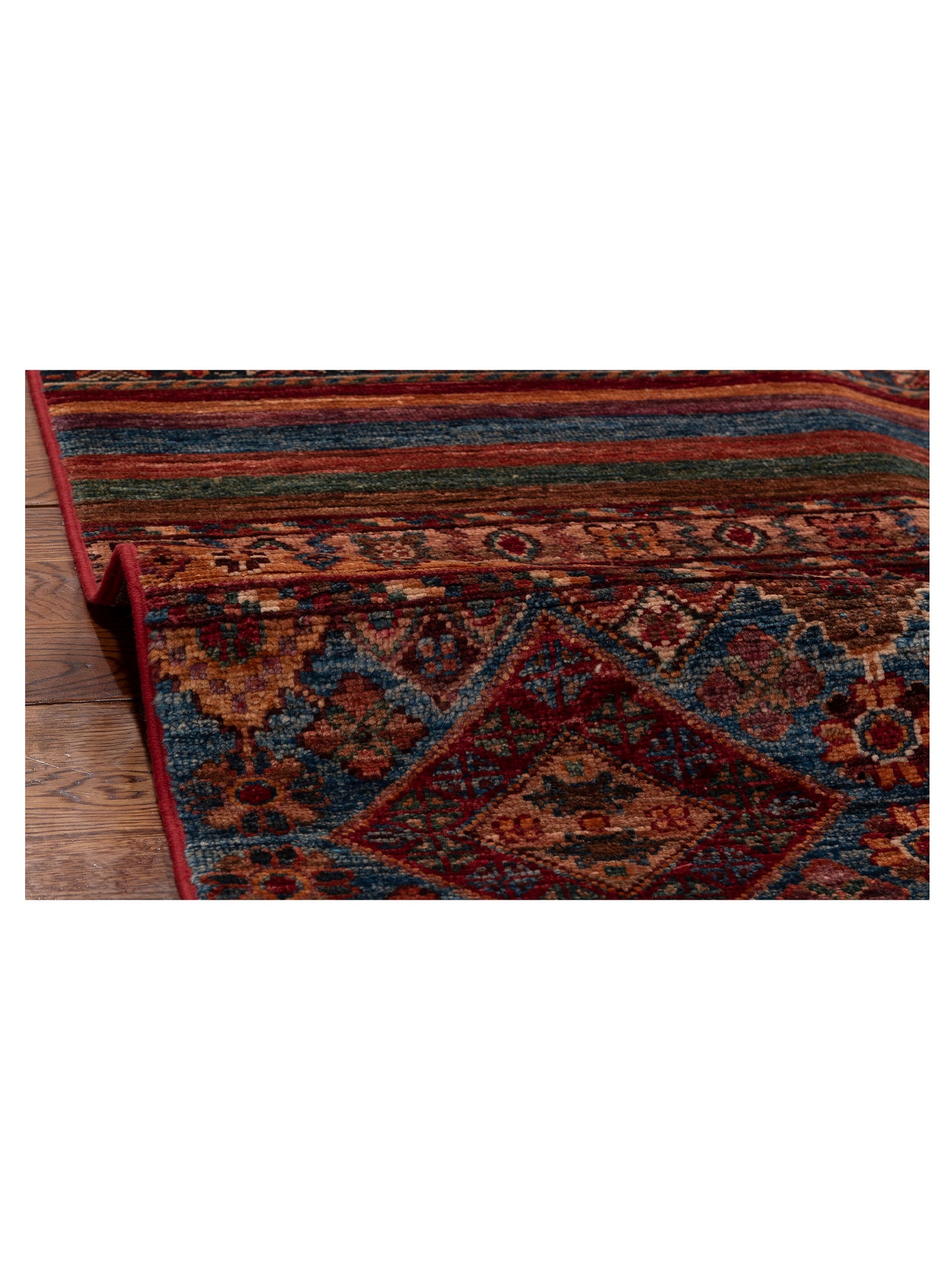 Khorjin 152012 Multi Multi 8.7x11.10 Hand Knotted Rug