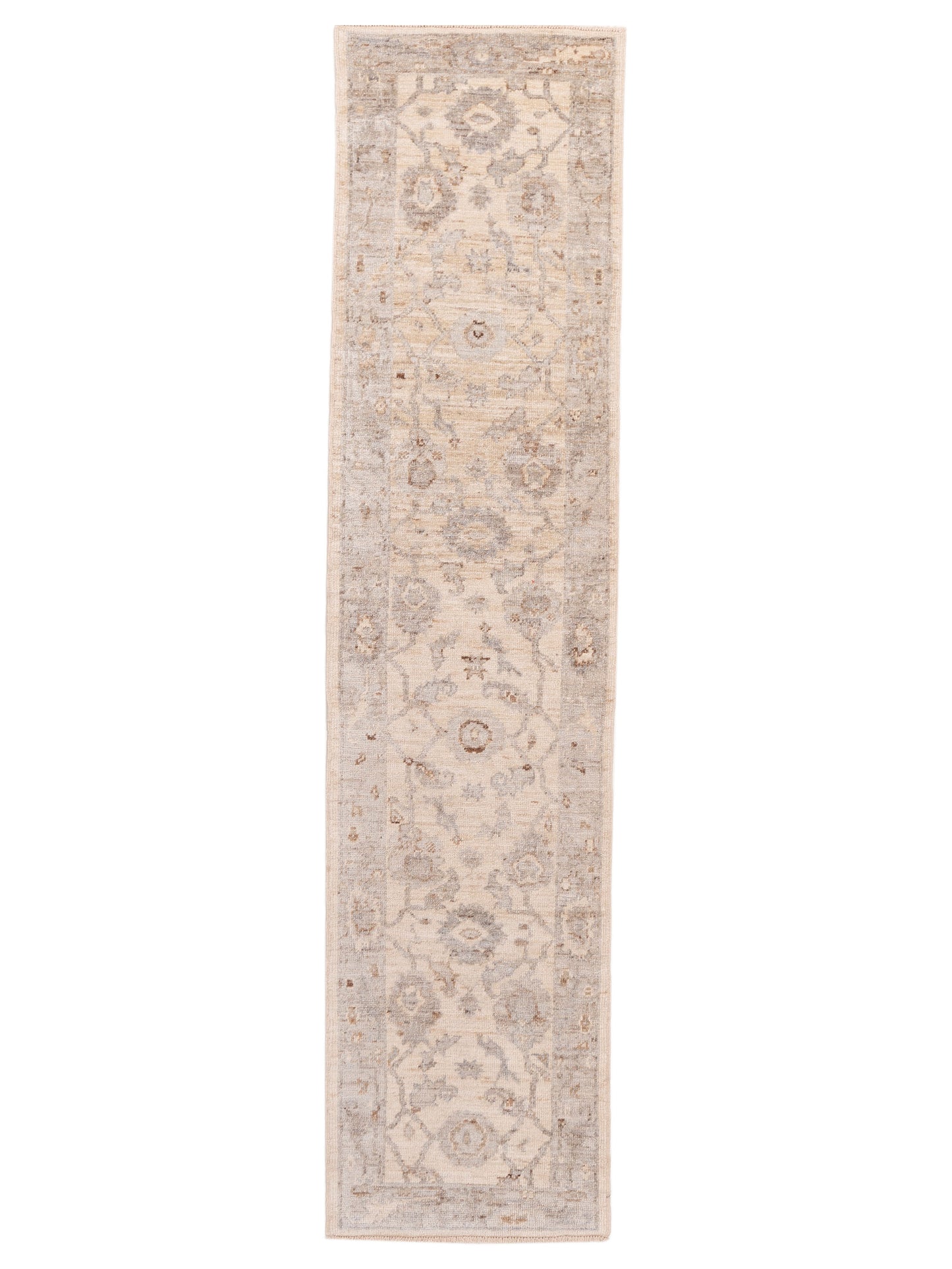 Anadol Angora Oushak  Ivory Gray Traditional