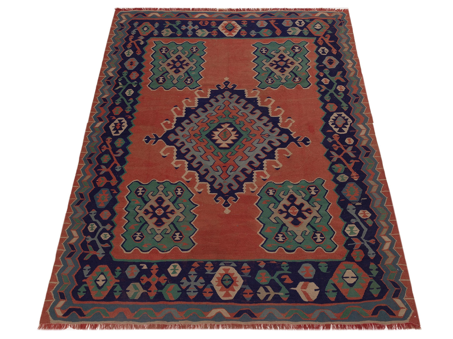 Kilim 51422 Multi 8x9.3 Hand Woven Rug