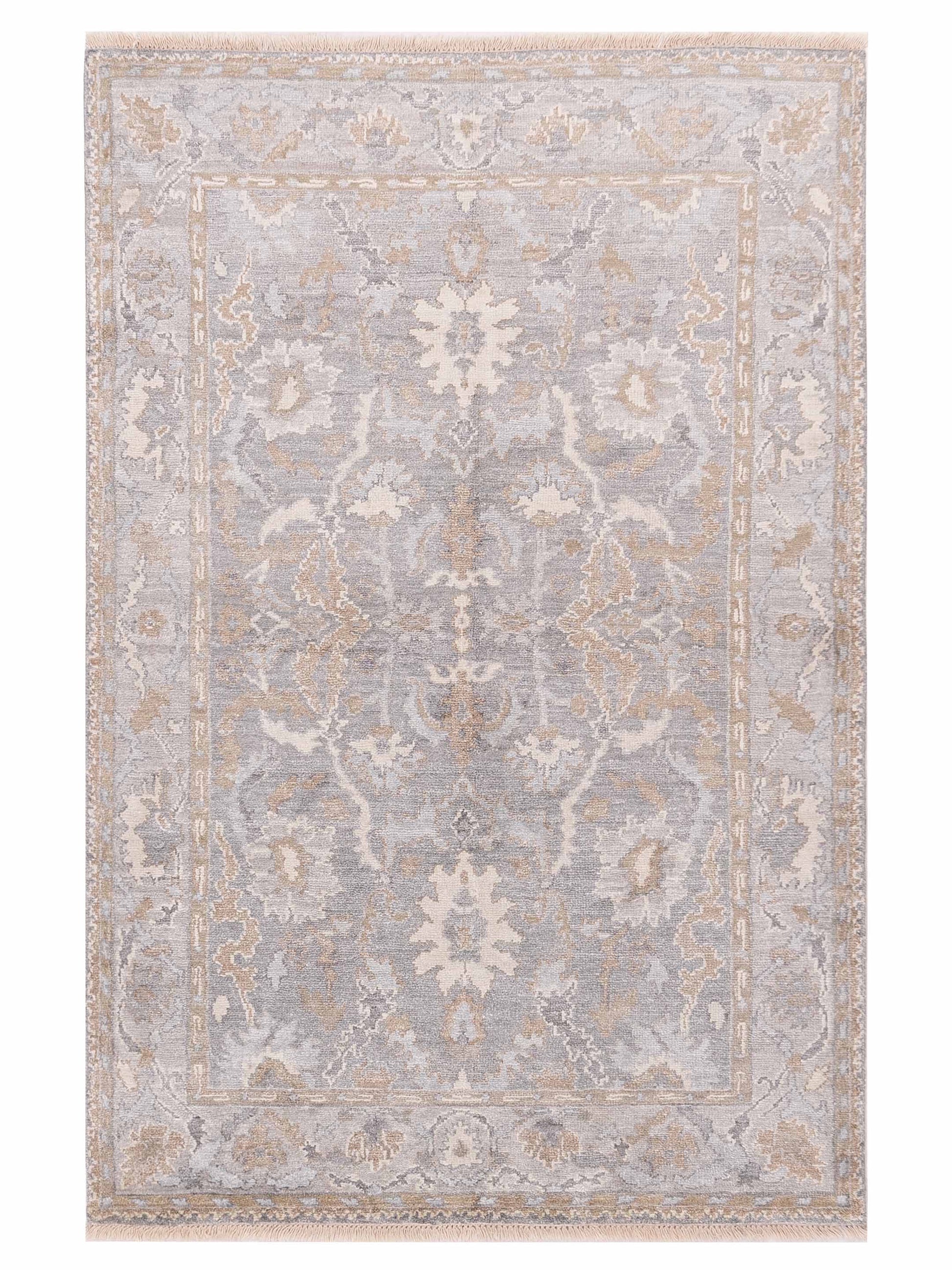 Siena Tibetino  Gray Silver Contemporary