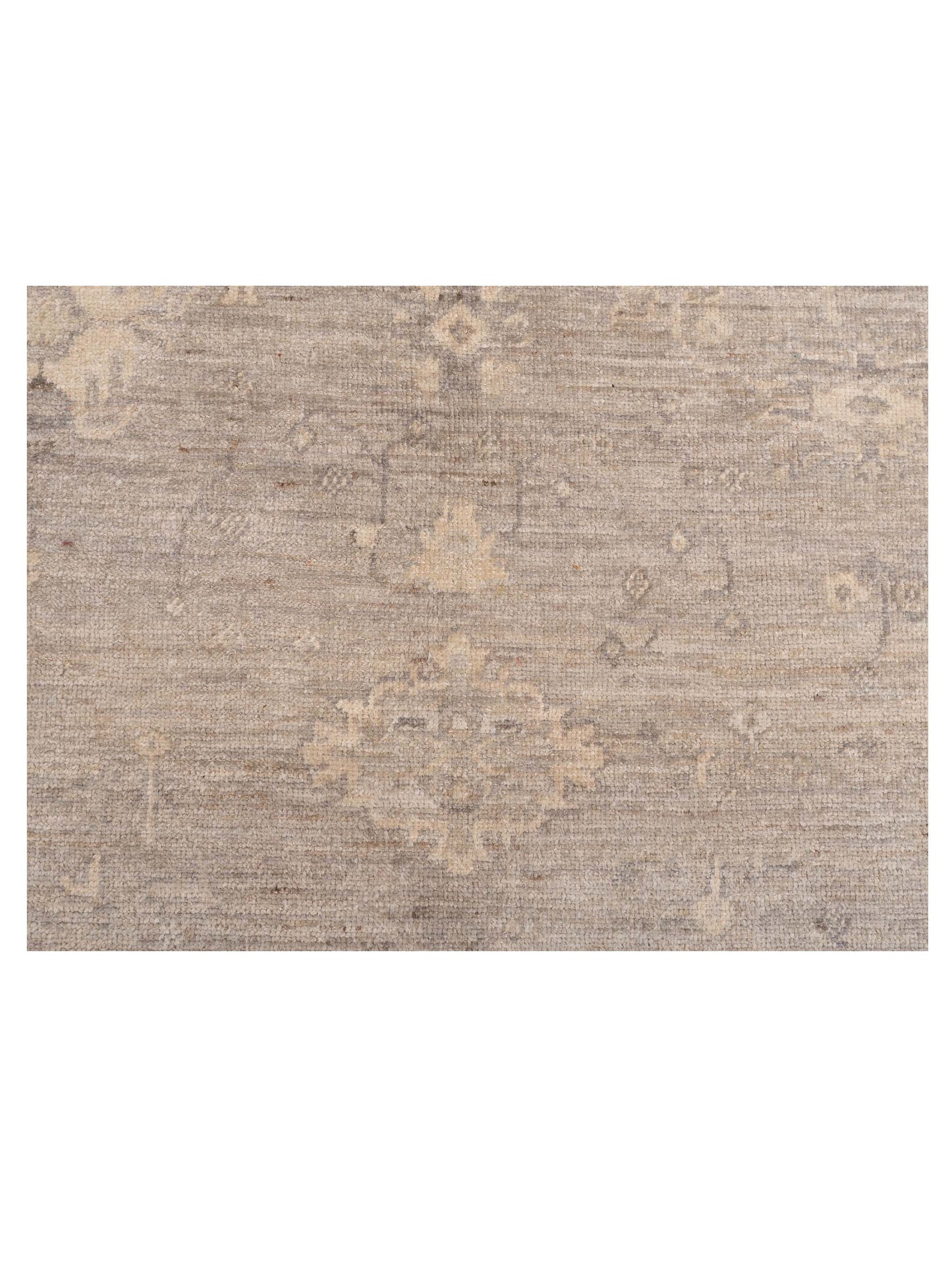 Angora Oushak 150694 Gray Gray 5.11x8.3 Hand Knotted Rug