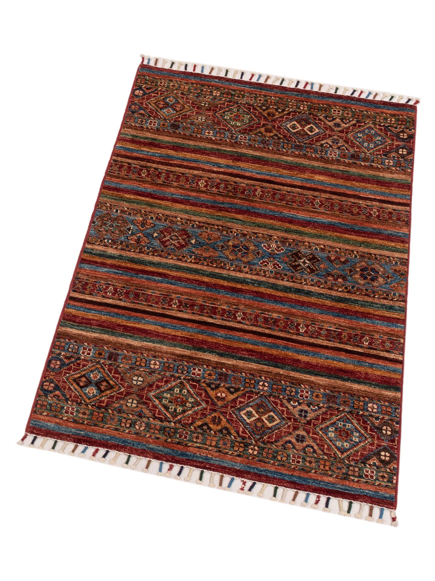 Khorjin 149142 Multi Multi 2.10x4.3 Hand Knotted Rug