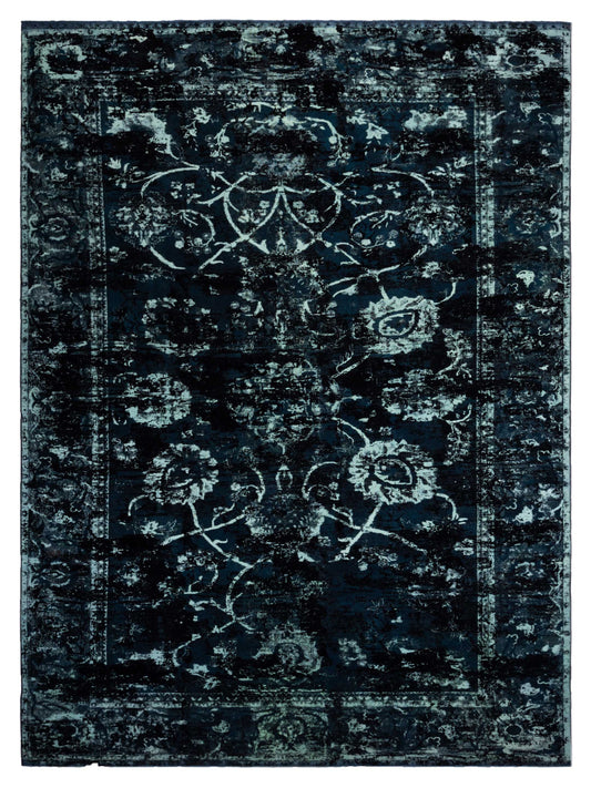Pasha Vintage  Teal  Contemporary