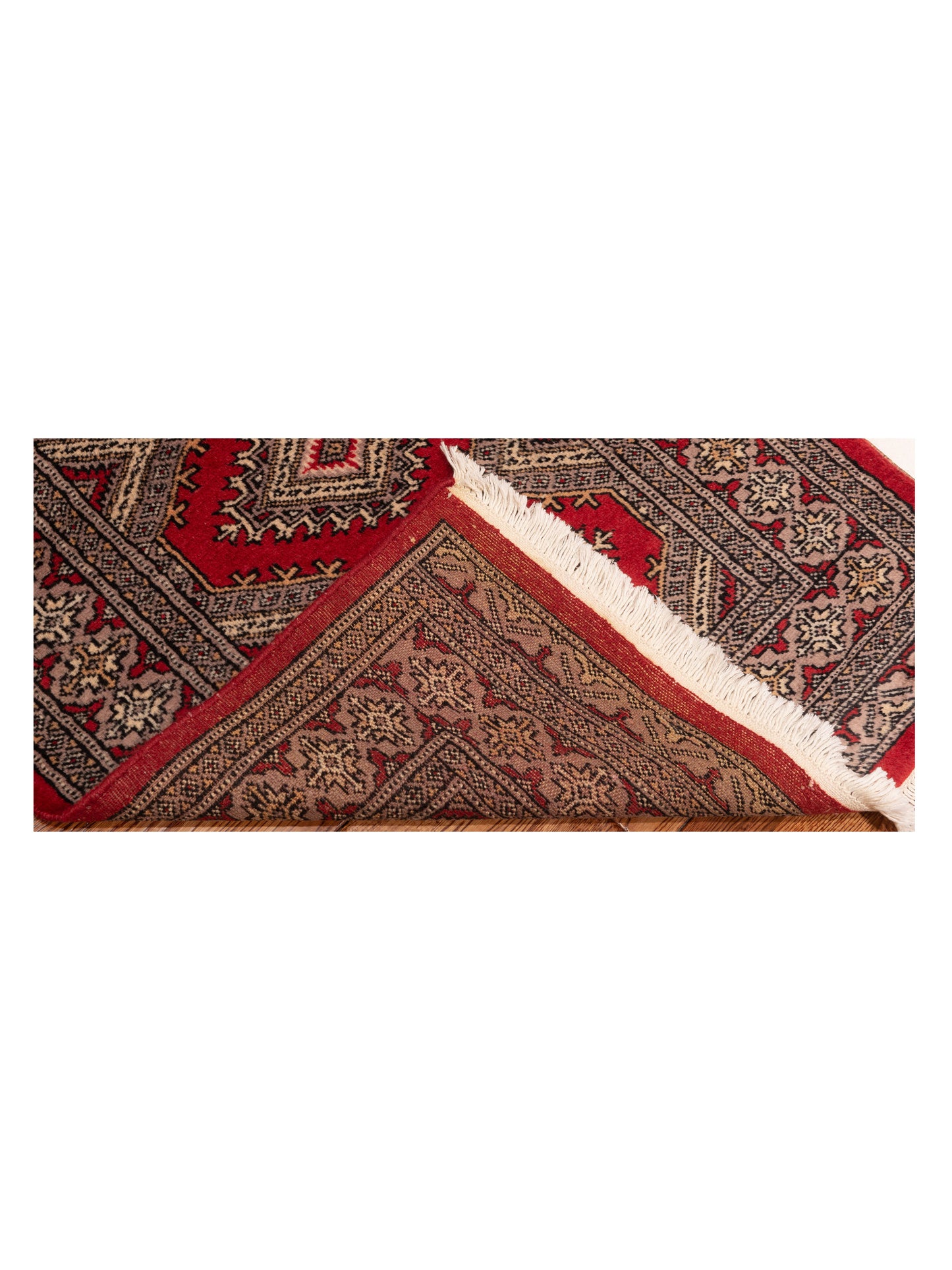 Bokhara 146610 Red Pink 2.7x4.4 Hand Knotted Rug