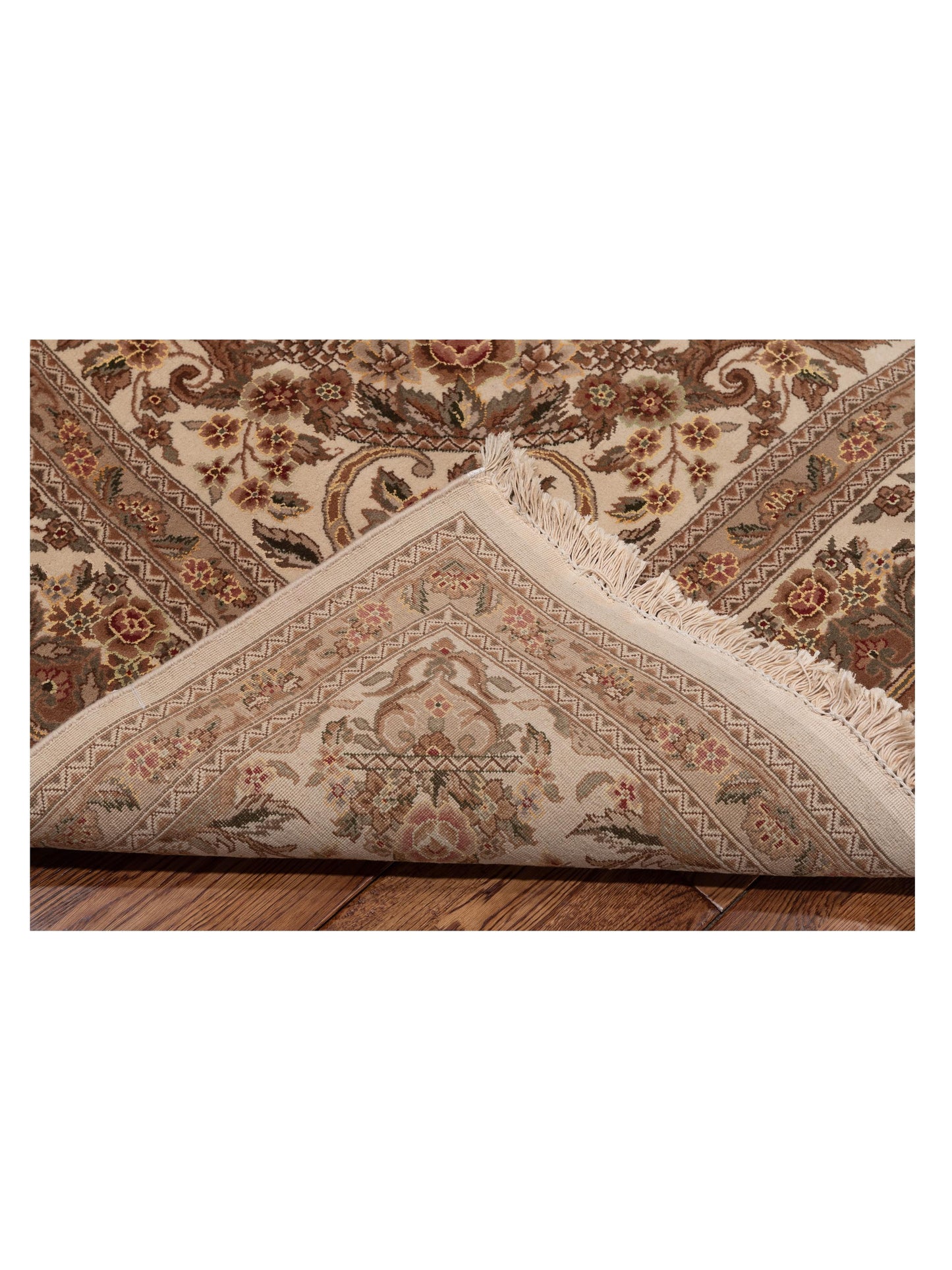 Magnolia 111560 Ivory Ivory 8x10 Hand Knotted Rug