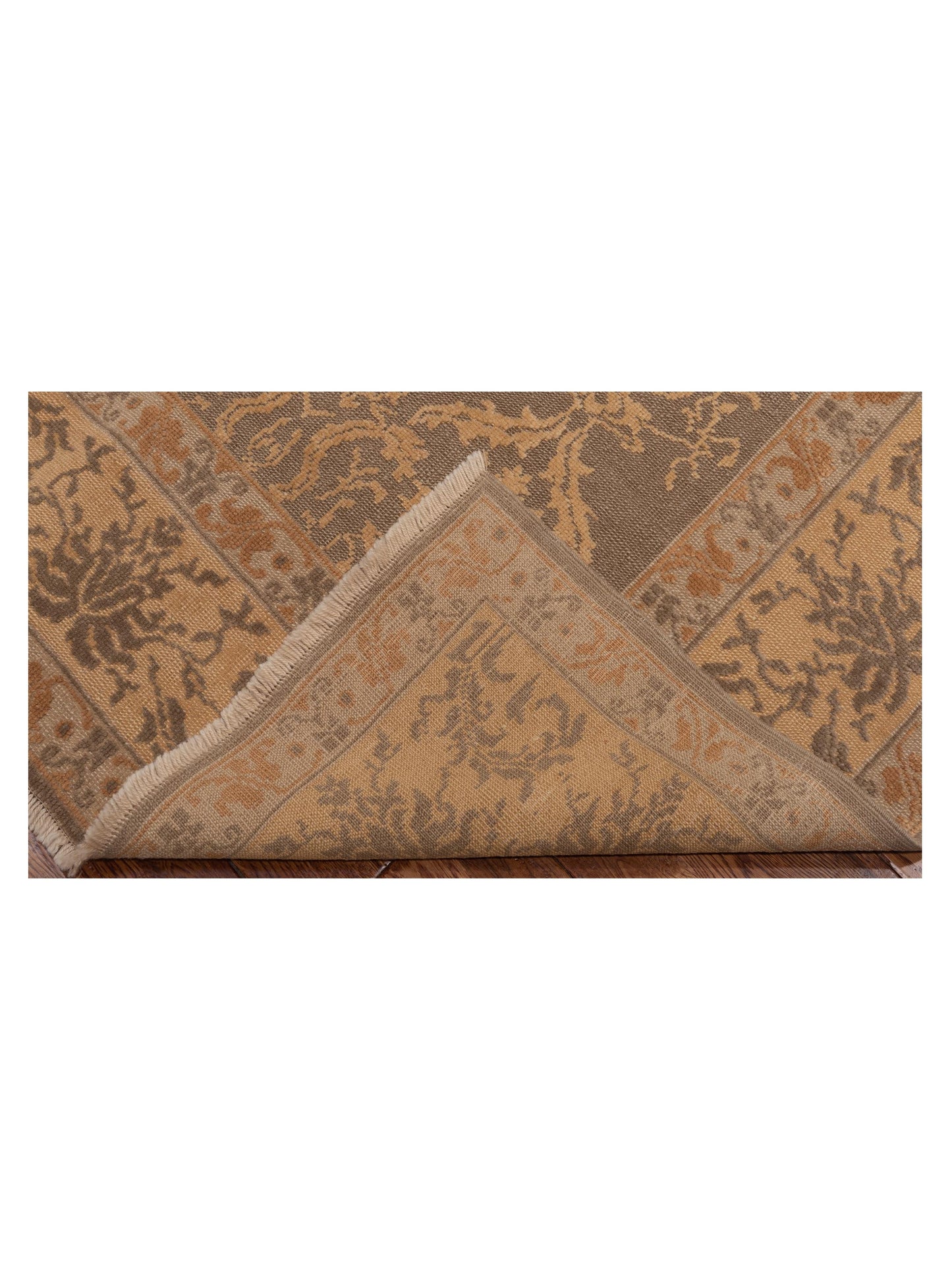 Antique Loom 107946 Silver Cream 6.10x9.6 Hand Knotted Rug