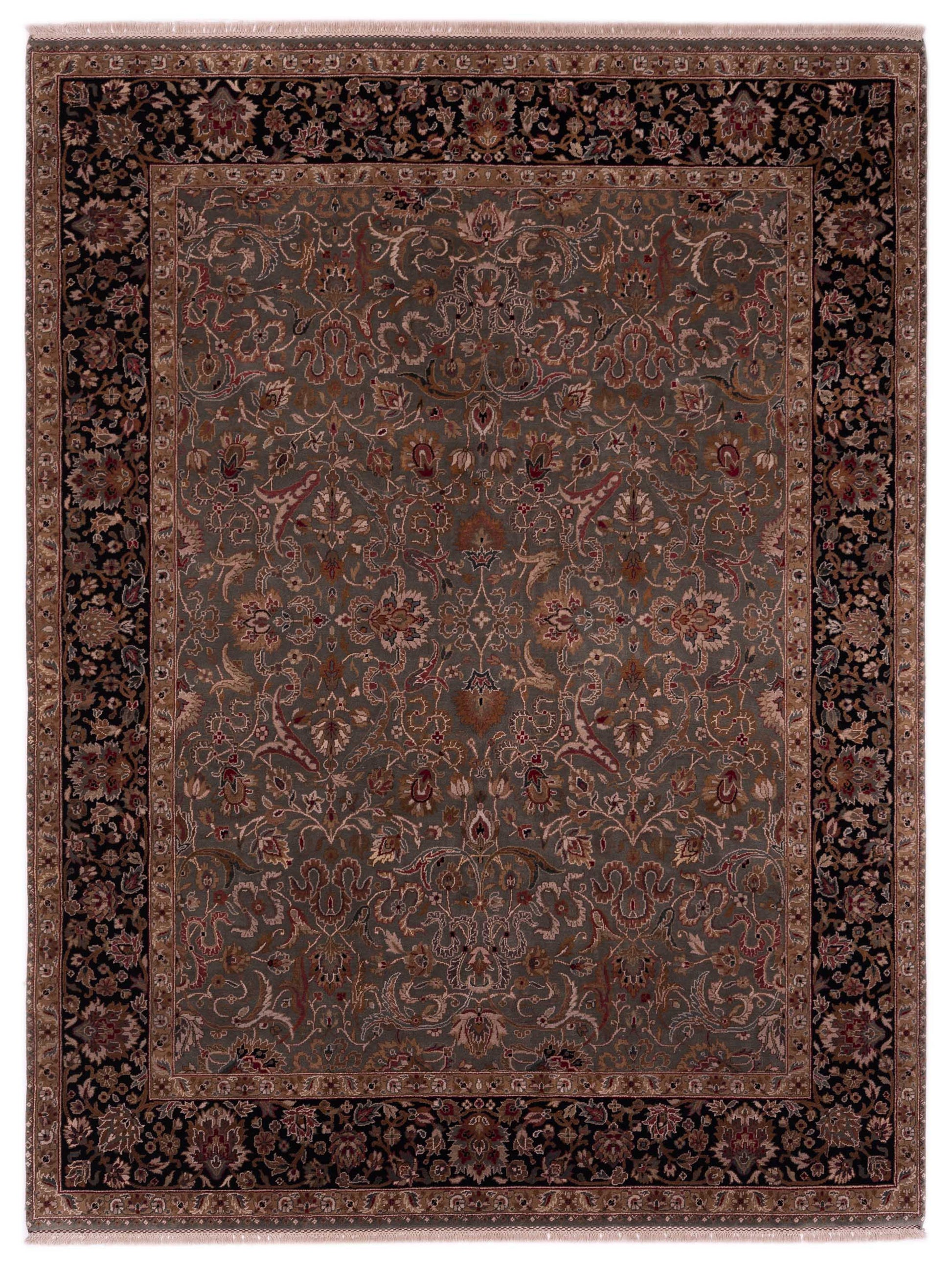 Rajpur Jahan  Green Black Traditional