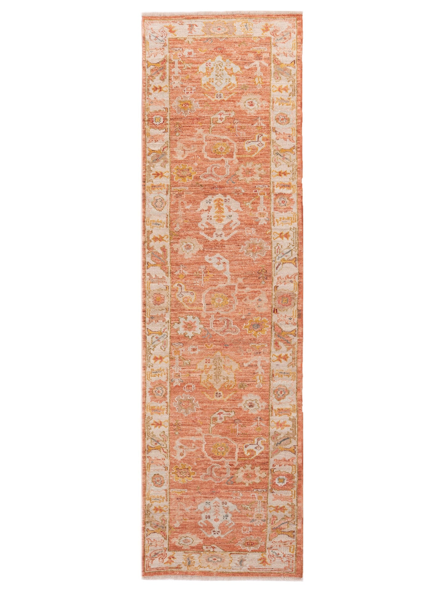 Anadol Angora Oushak  Pink Ivory Traditional