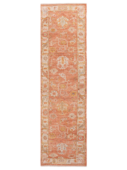 Anadol Angora Oushak  Pink Ivory Traditional