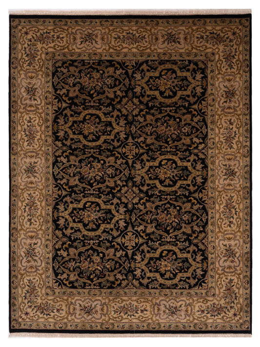 Rajpur Jahan  Black Beige Traditional
