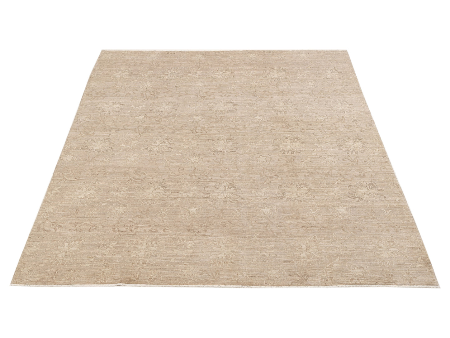 Laila 108800 Brown 7.10x9.2 Hand Knotted Rug