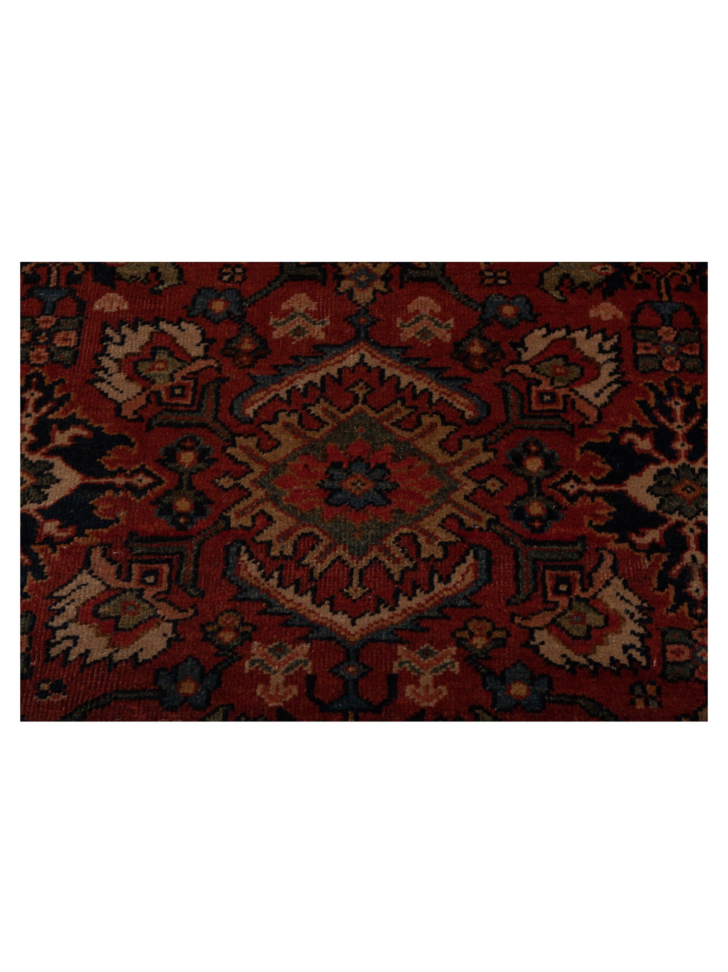 Persian Antique 108074 Red Navy 10.3x17.7 Hand Knotted Rugs