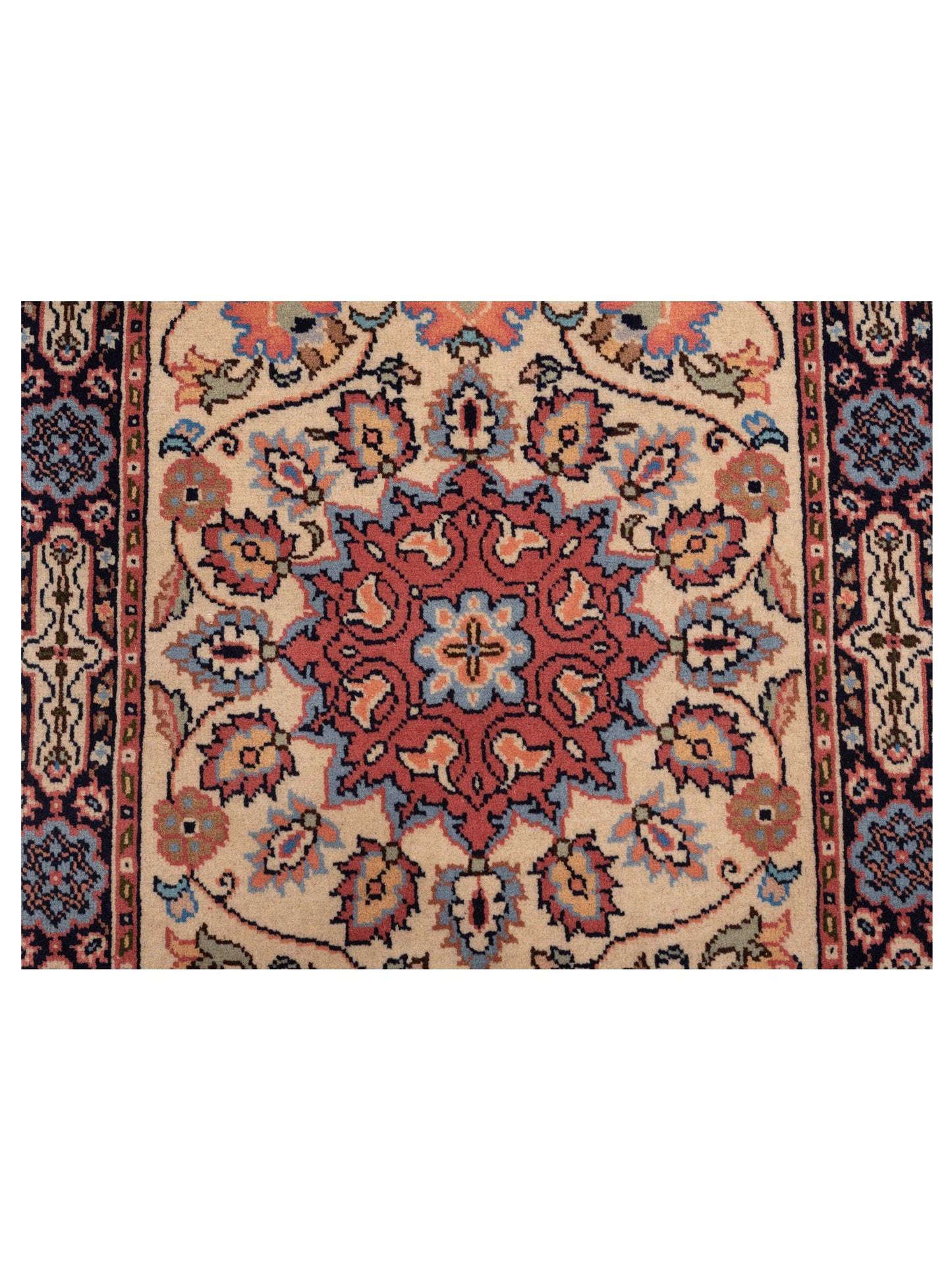 Crown 147780 Ivory 2.8x9.9 Hand Knotted Rug